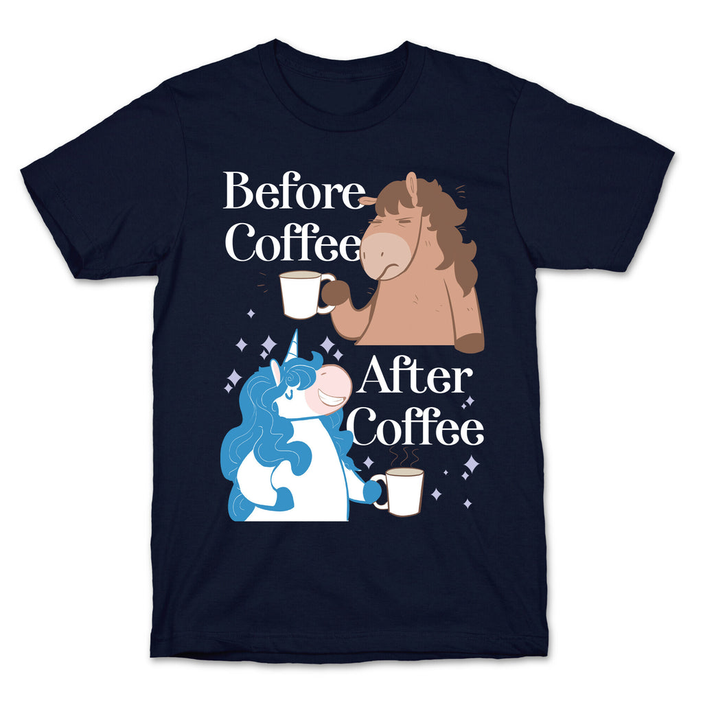 Before Coffee and After Coffee T-Shirt
