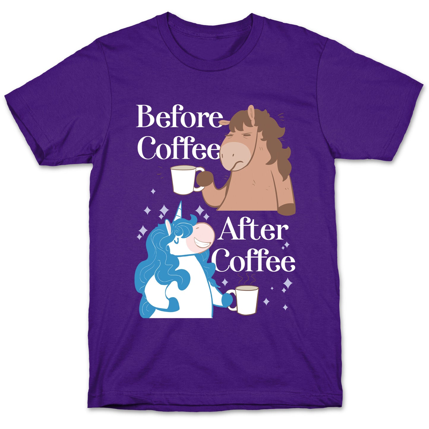 Before Coffee and After Coffee T-Shirt