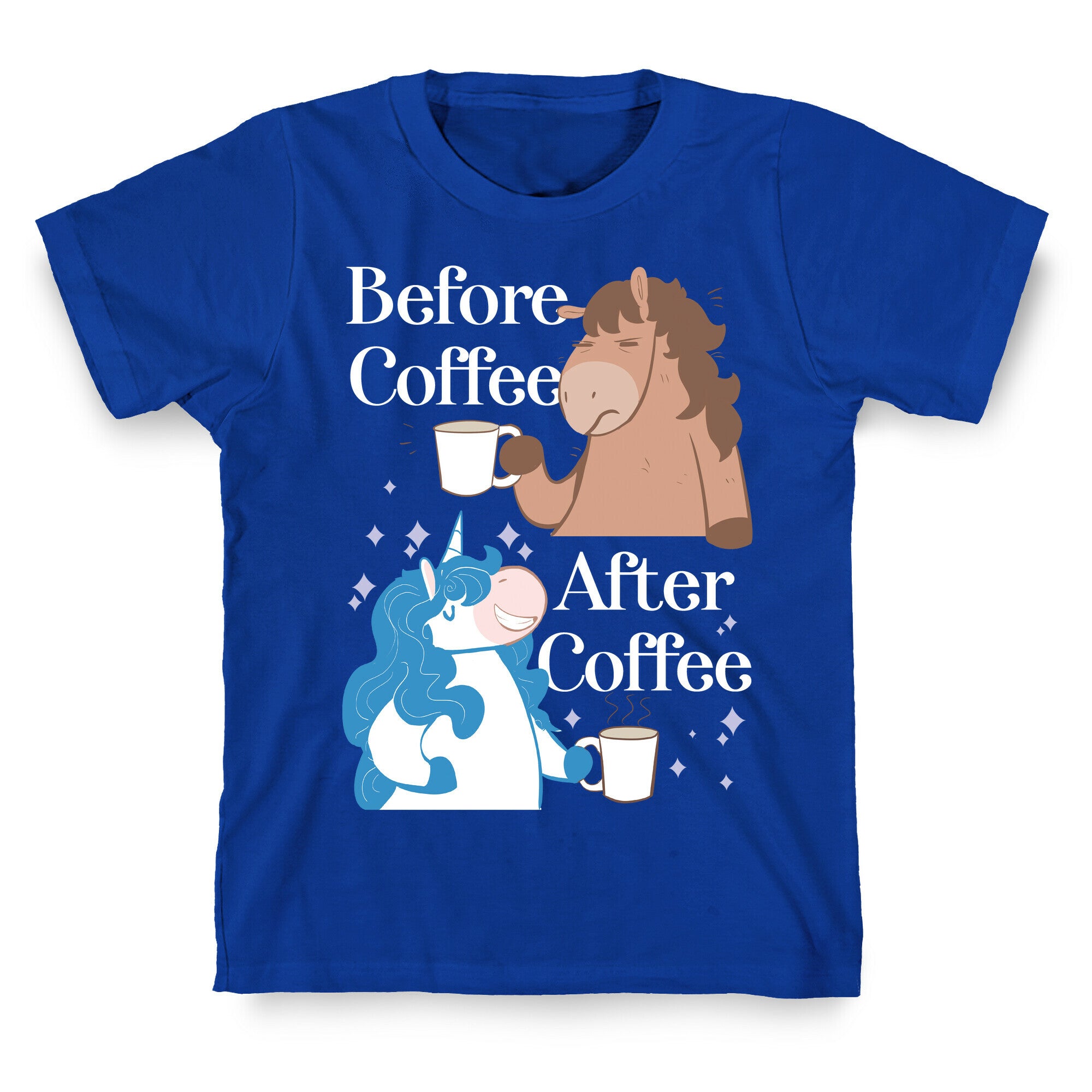 Before Coffee and After Coffee T-Shirt