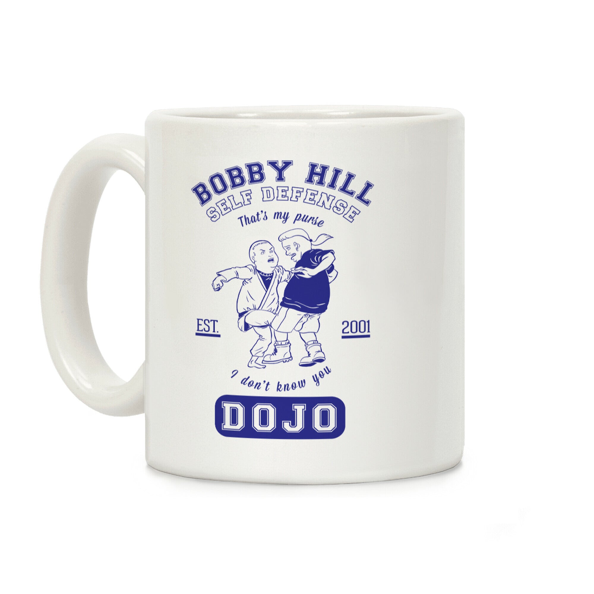 Bobby Hill Self Defense Dojo Coffee Mug