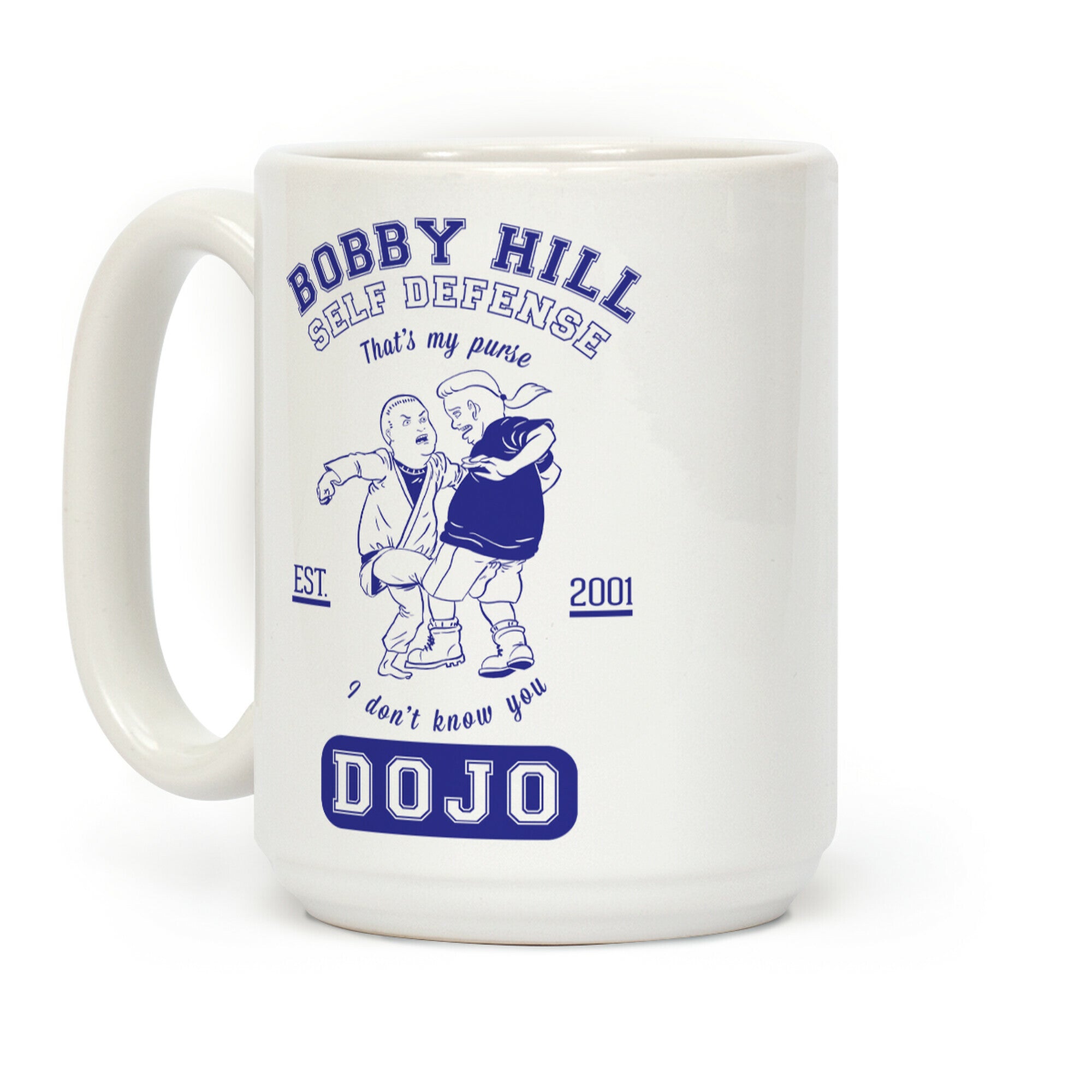 Bobby Hill Self Defense Dojo Coffee Mug