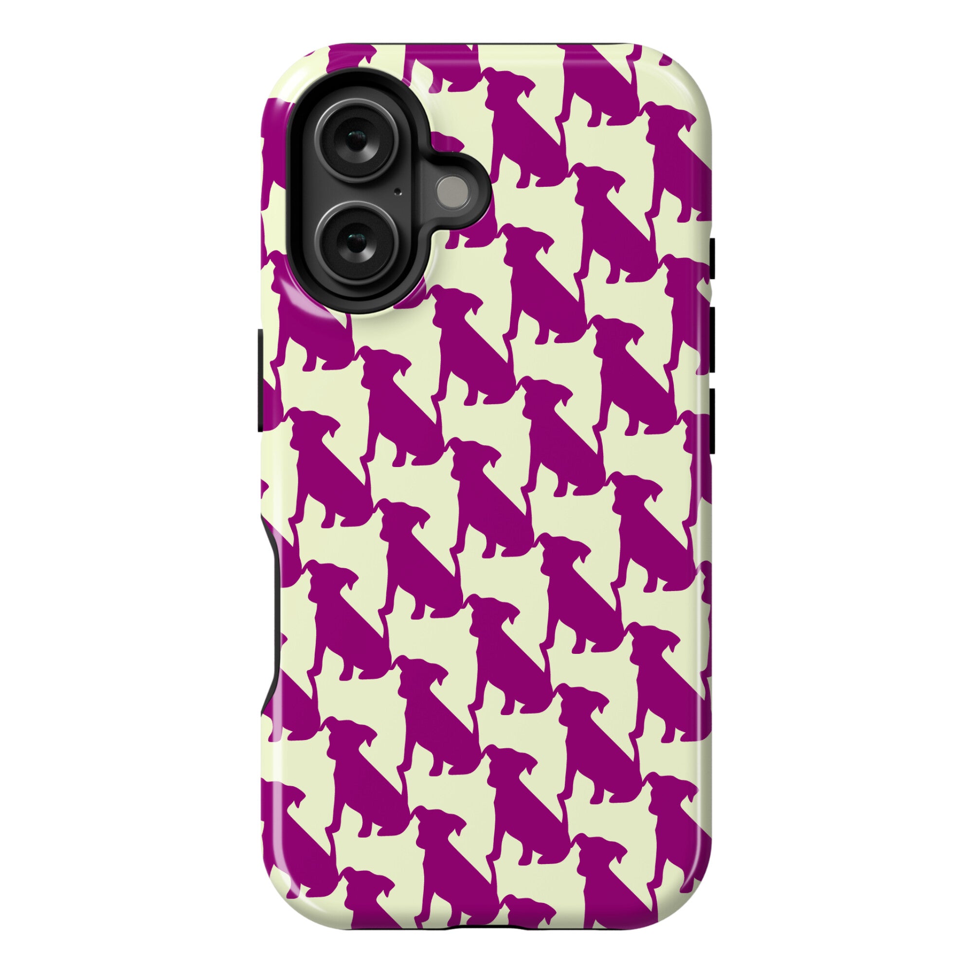 Dogtooth Pattern Phone Case