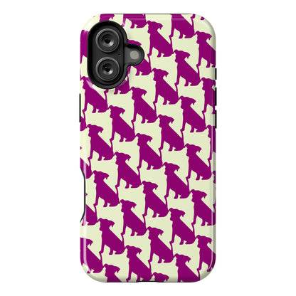 Dogtooth Pattern Phone Case