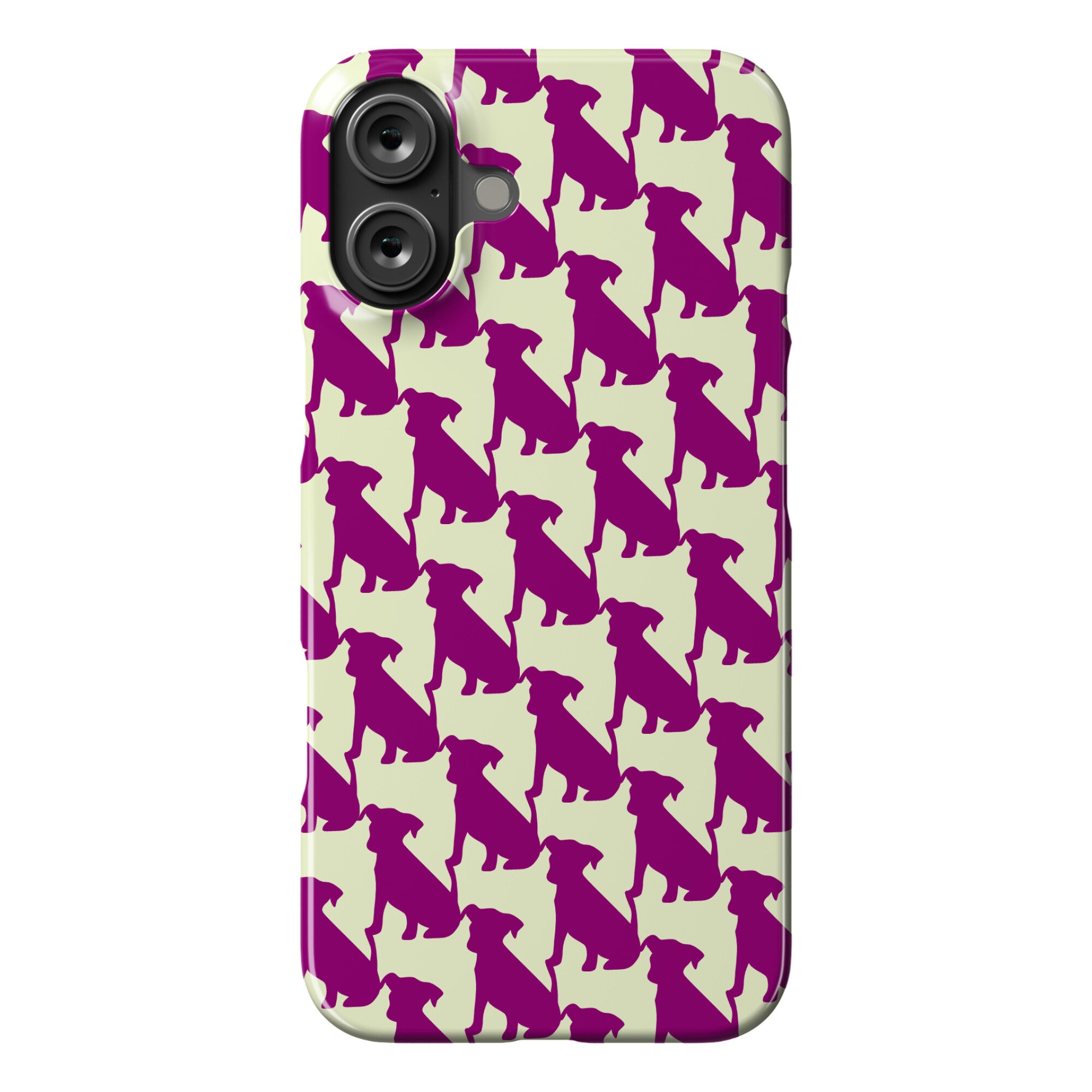 Dogtooth Pattern Phone Case
