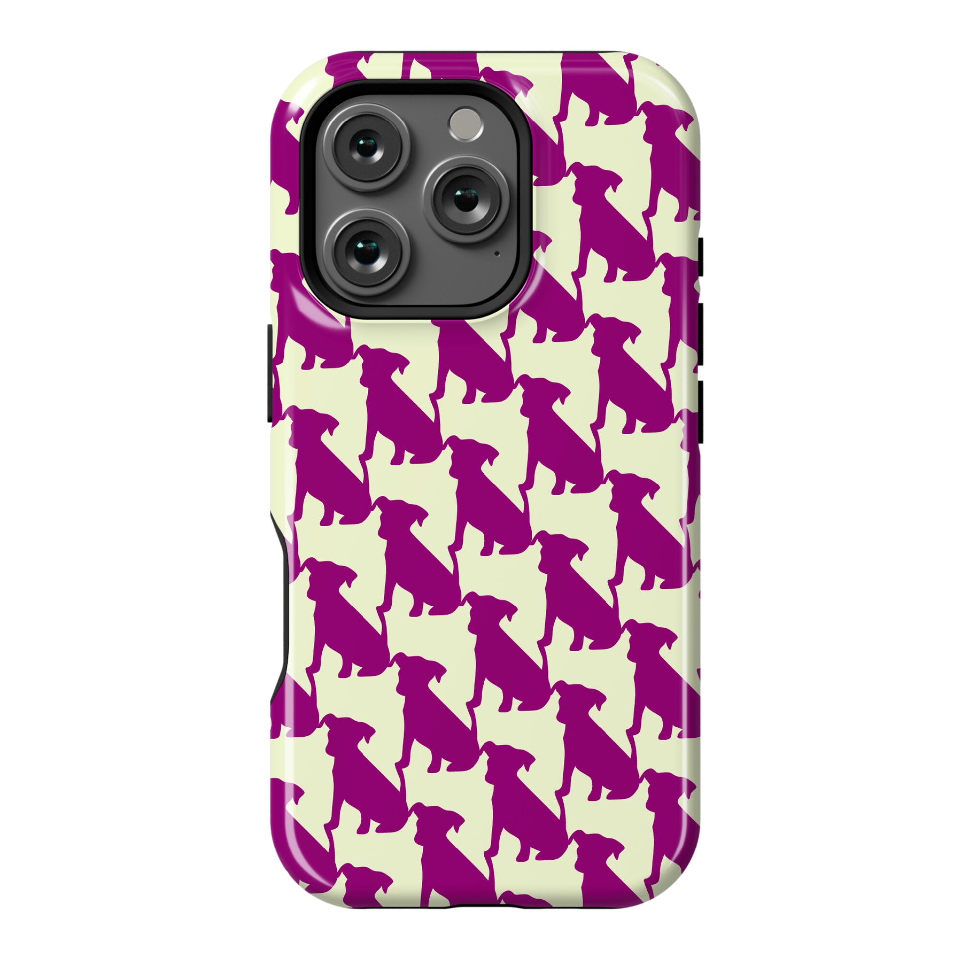 Dogtooth Pattern Phone Case