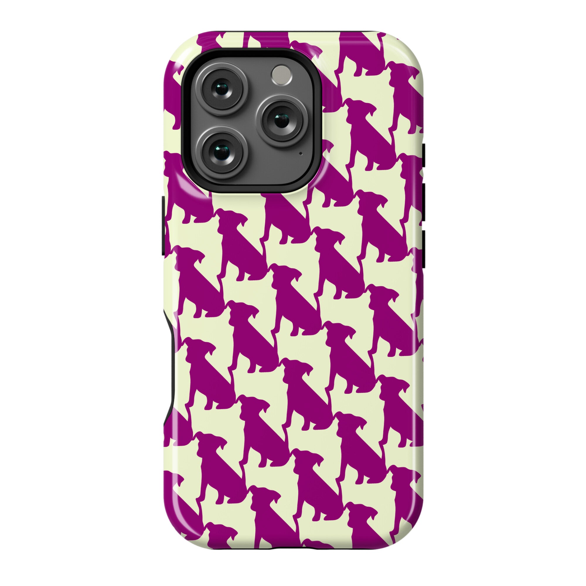 Dogtooth Pattern Phone Case