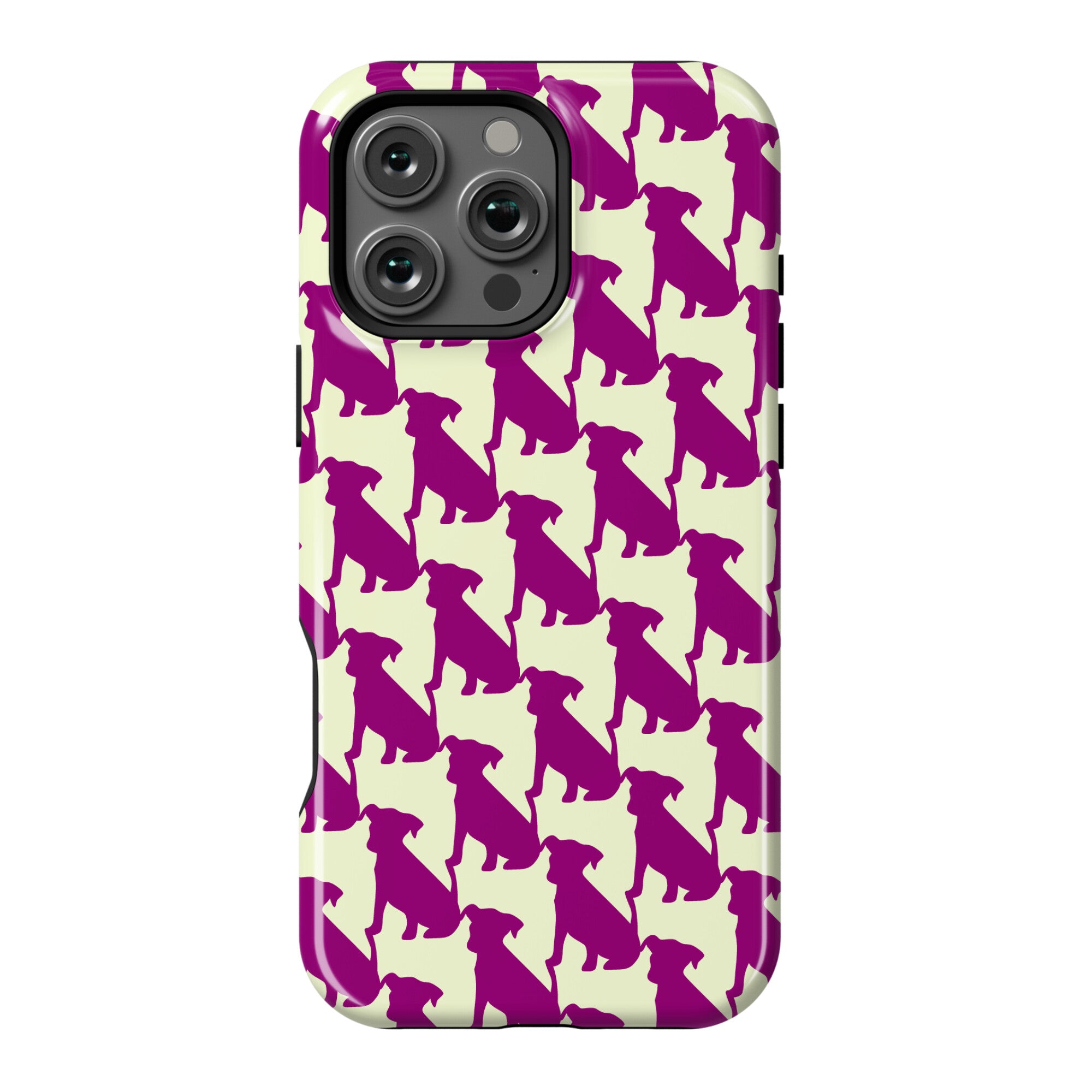 Dogtooth Pattern Phone Case