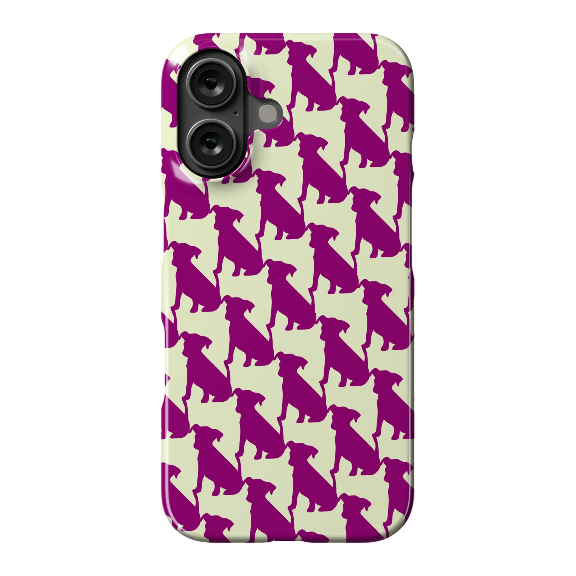 Dogtooth Pattern Phone Case
