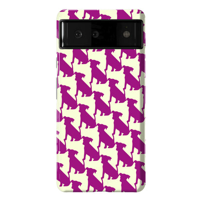 Dogtooth Pattern Phone Case