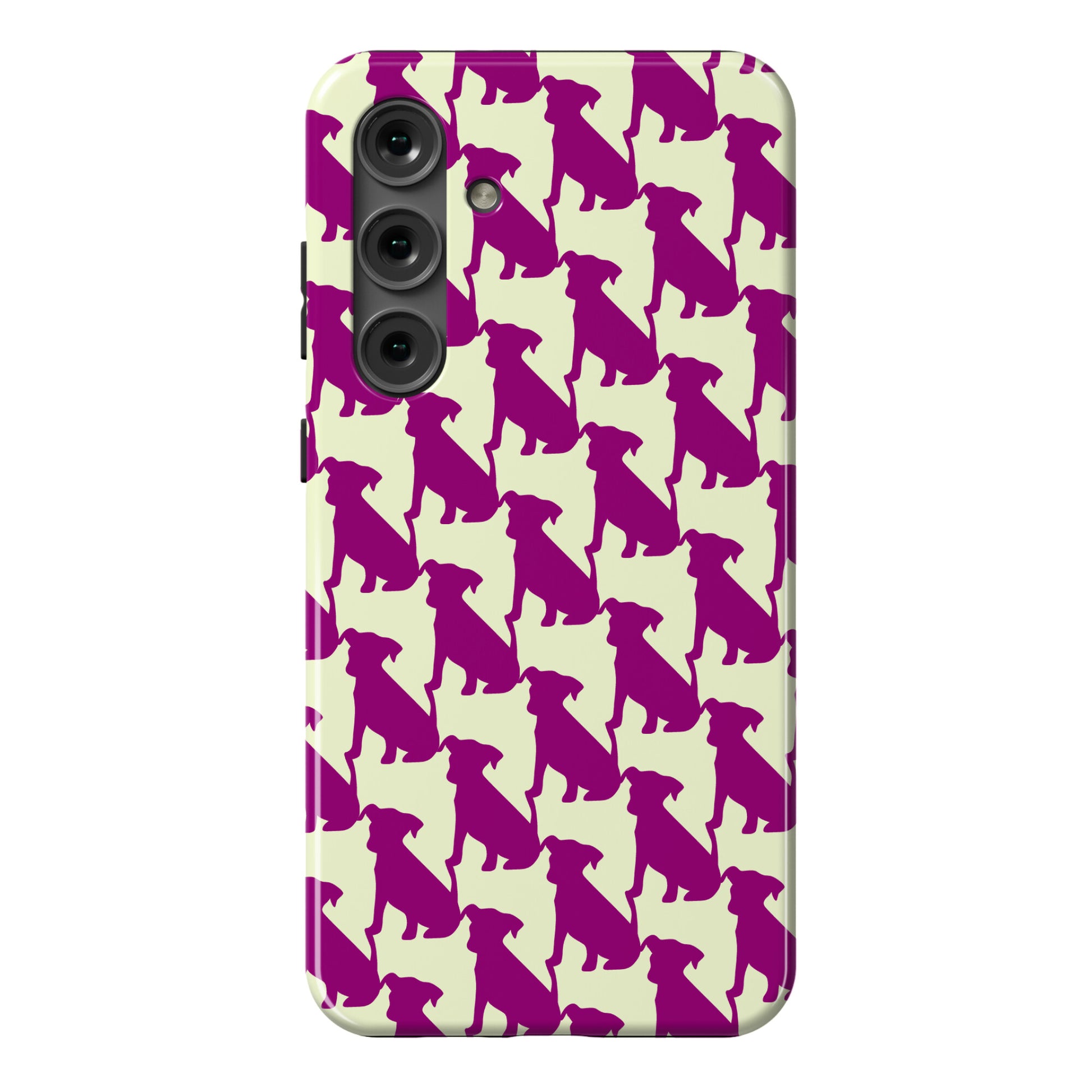 Dogtooth Pattern Phone Case