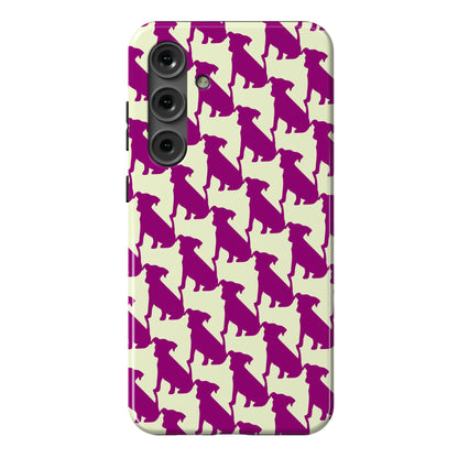 Dogtooth Pattern Phone Case