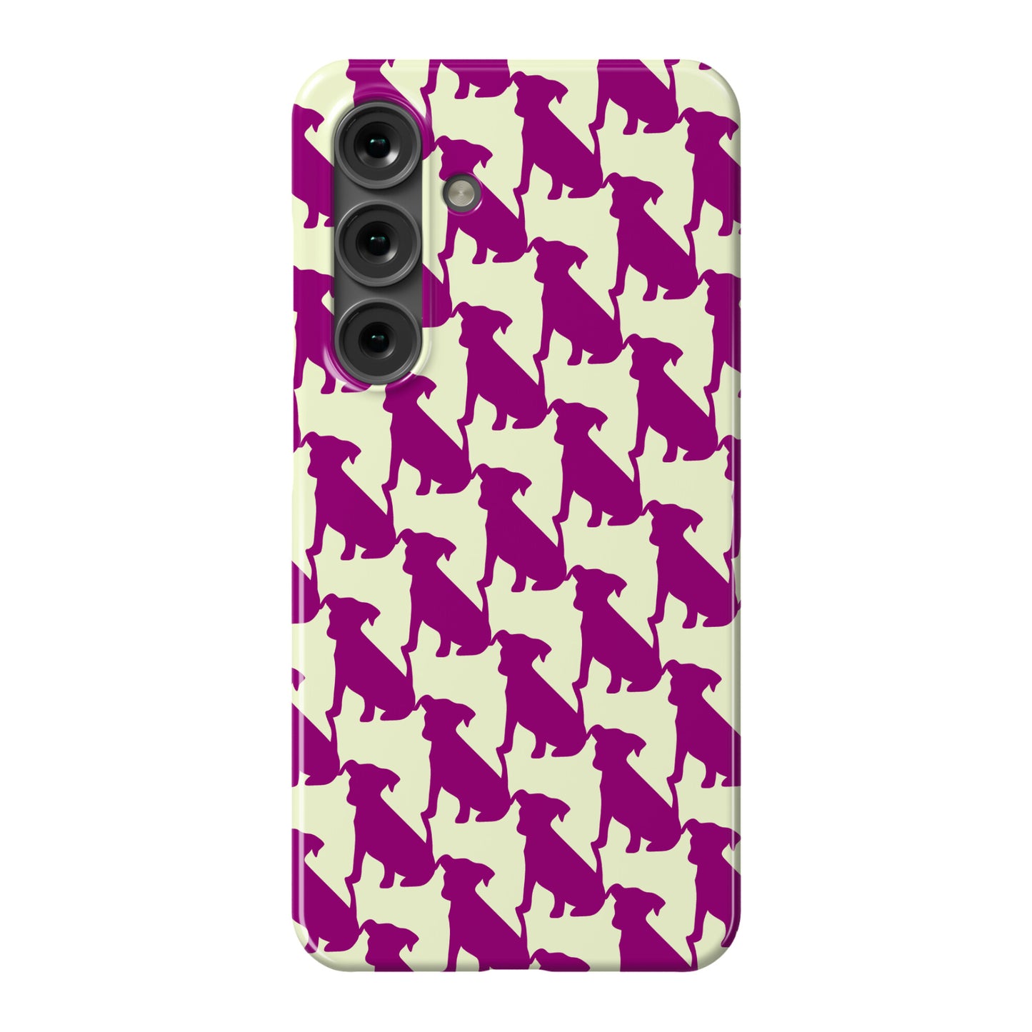 Dogtooth Pattern Phone Case