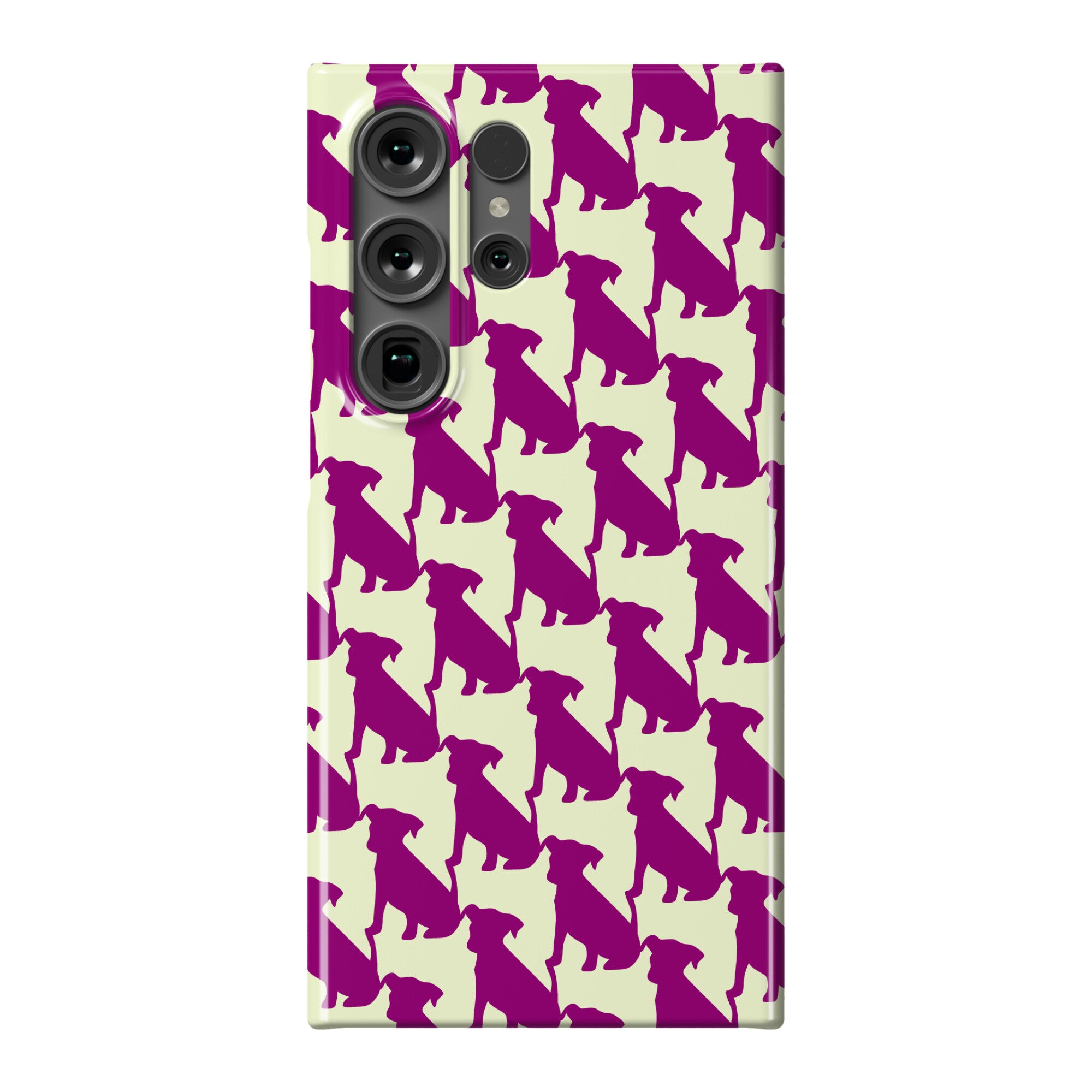 Dogtooth Pattern Phone Case