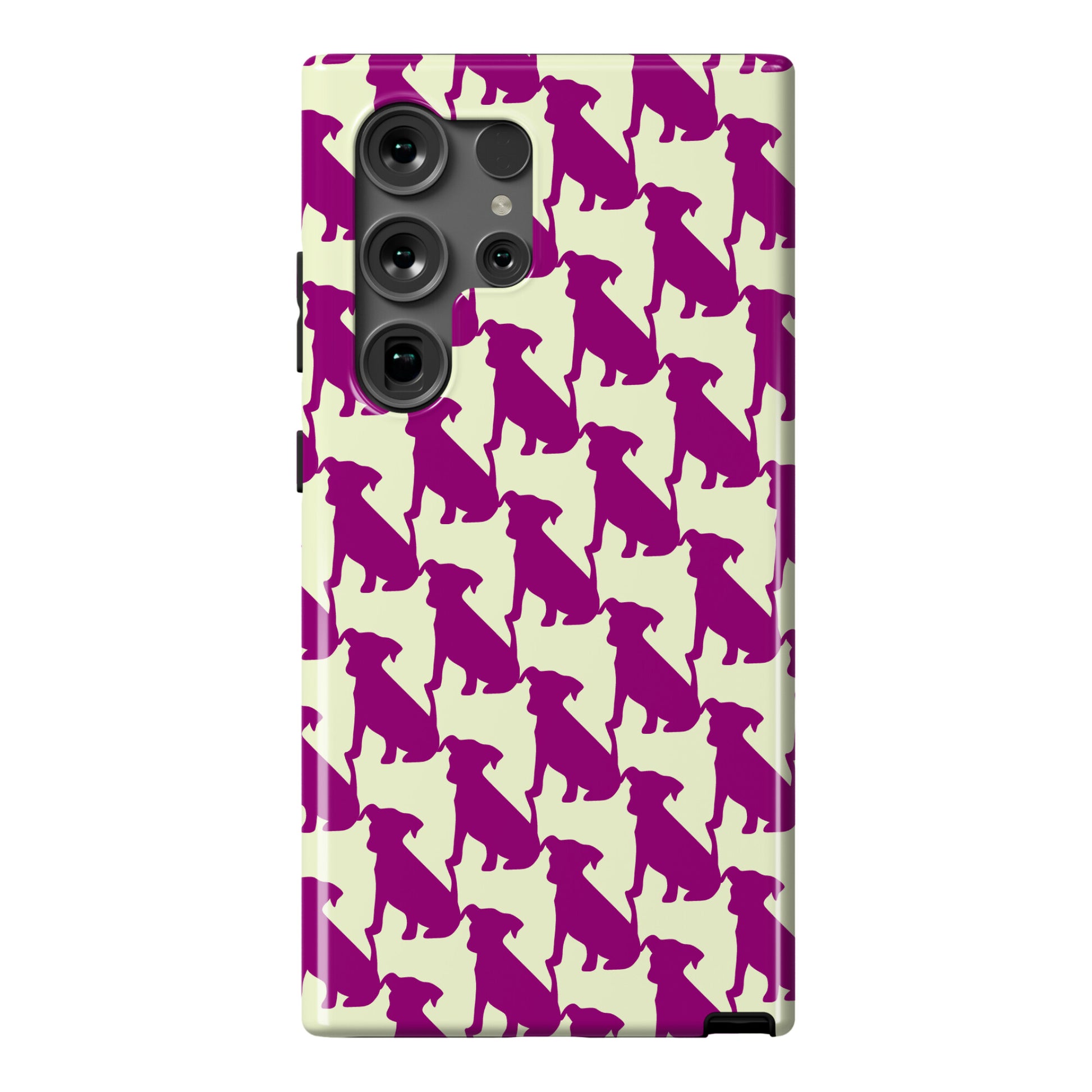 Dogtooth Pattern Phone Case