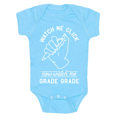 Watch Me Click Now Watch Me Grade Grade Baby One Piece