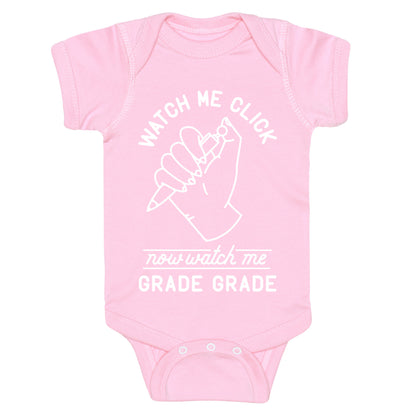 Watch Me Click Now Watch Me Grade Grade Baby One Piece