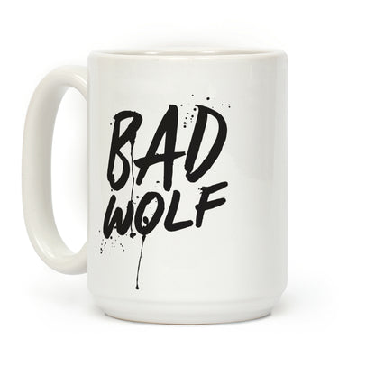Doctor Who Bad Wolf Coffee Mug