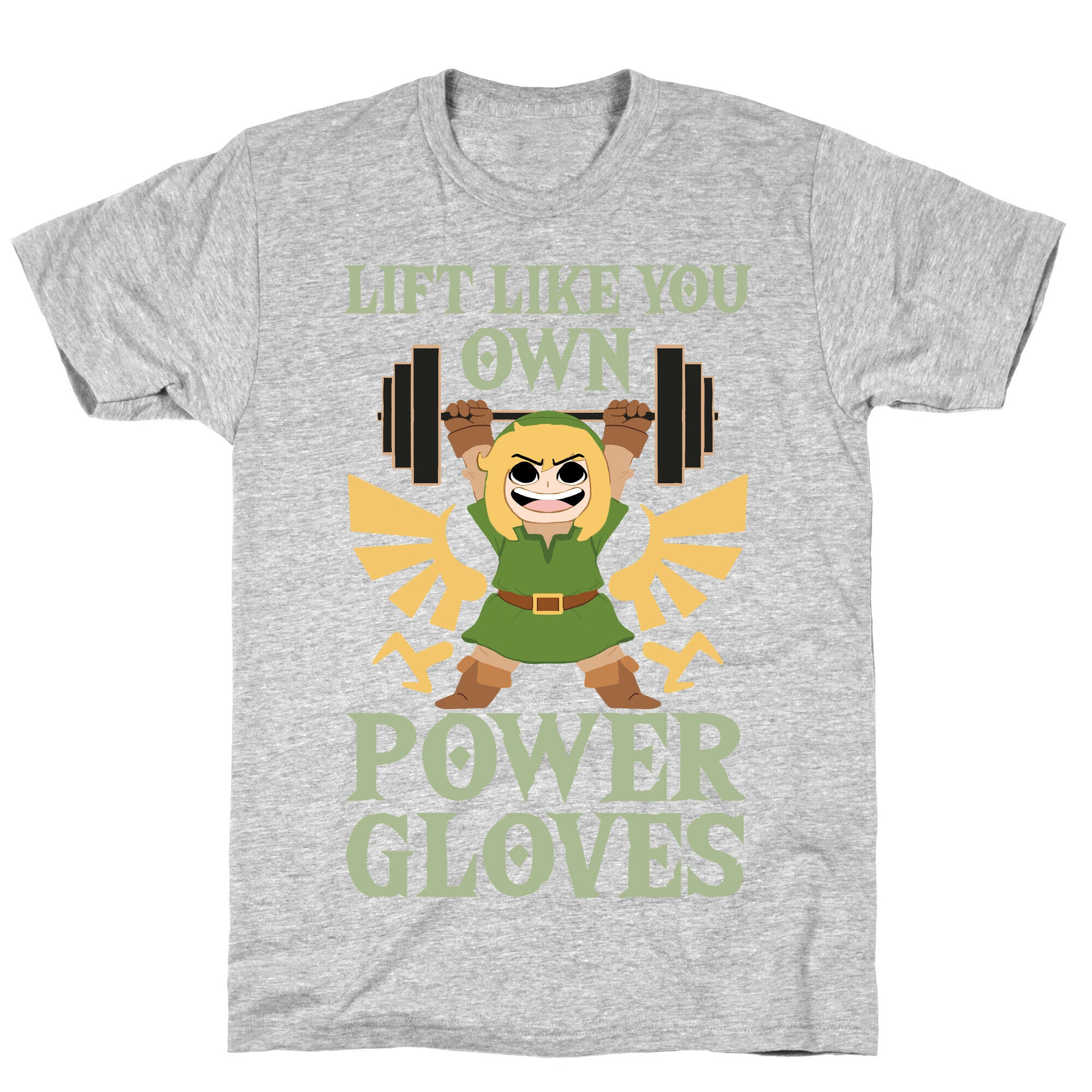 Lift Like You Own Power Gloves T-Shirt