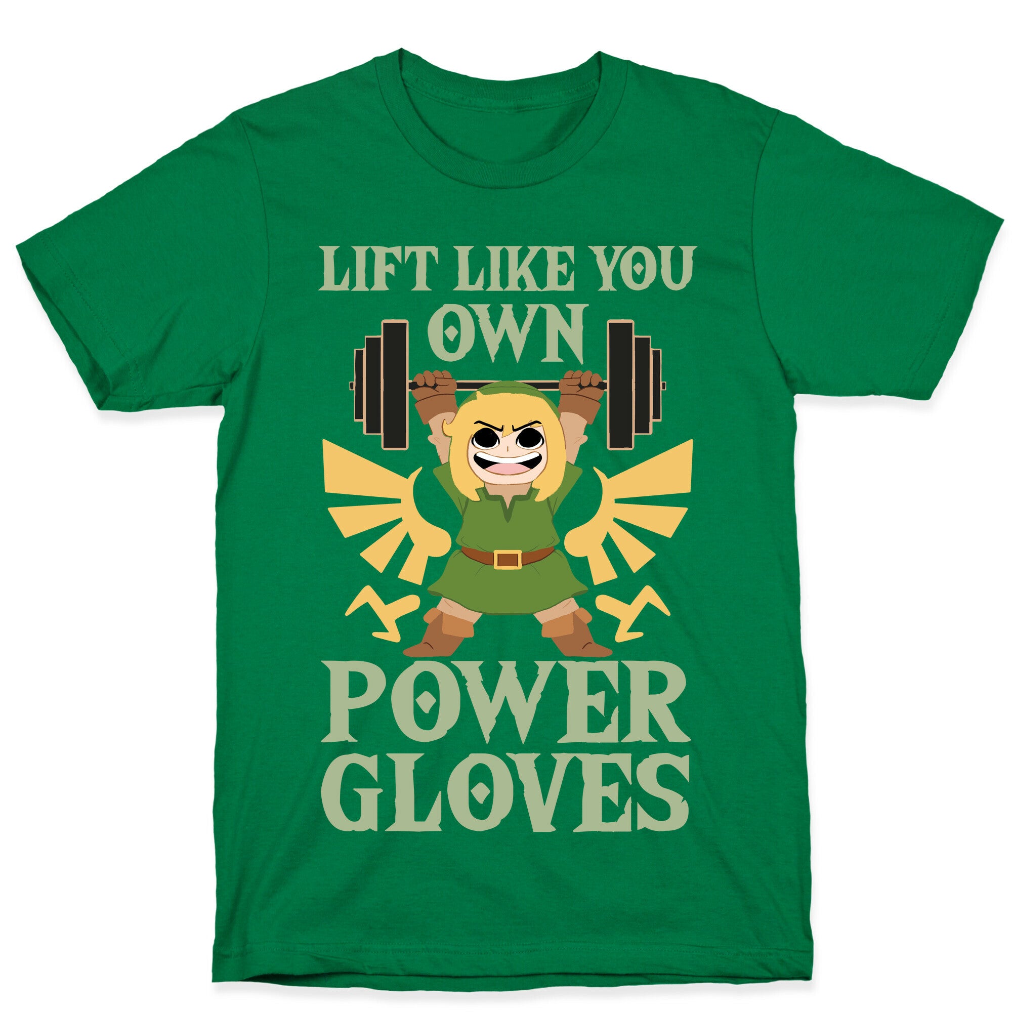 Lift Like You Own Power Gloves T-Shirt