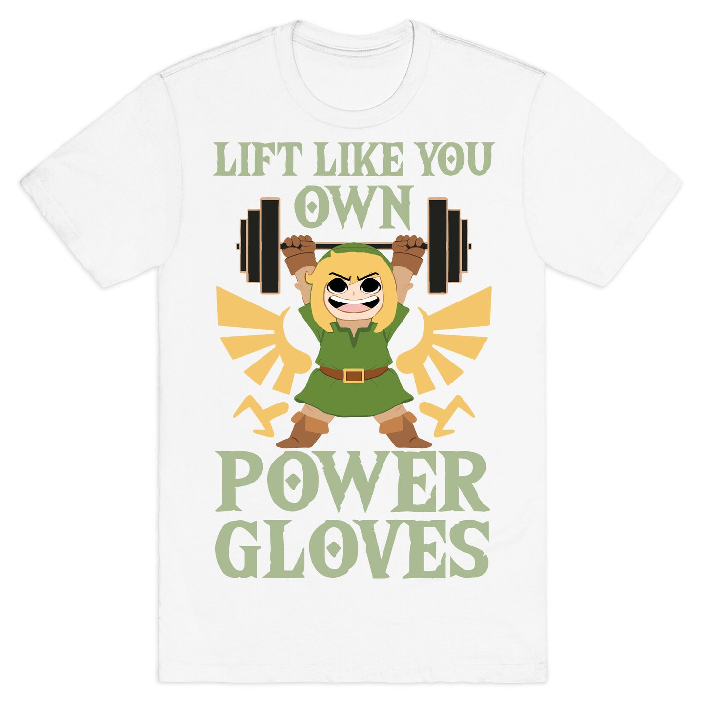 Lift Like You Own Power Gloves T-Shirt