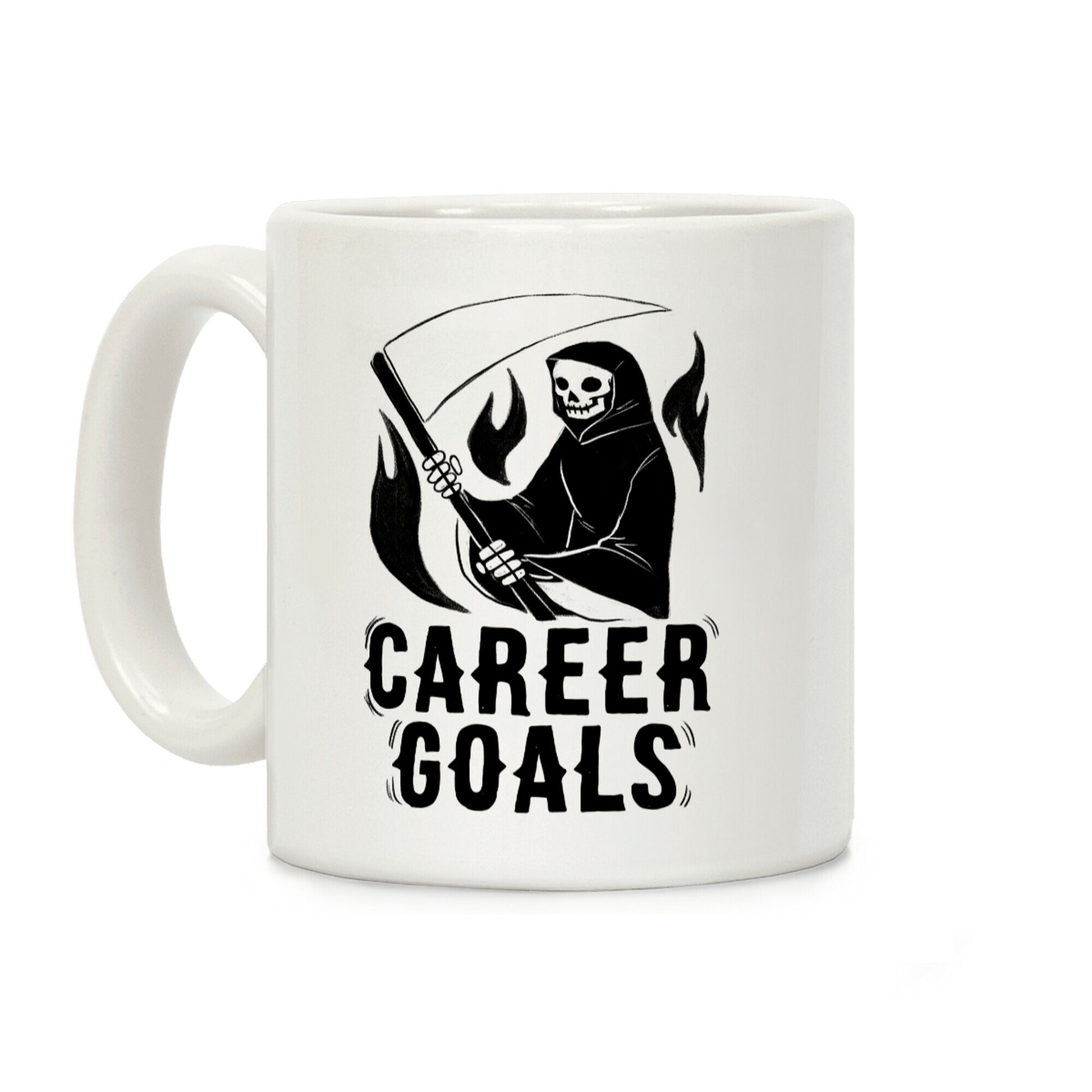 Career Goals - Grim Reaper Coffee Mug