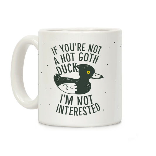 Hot Goth Duck Coffee Mug