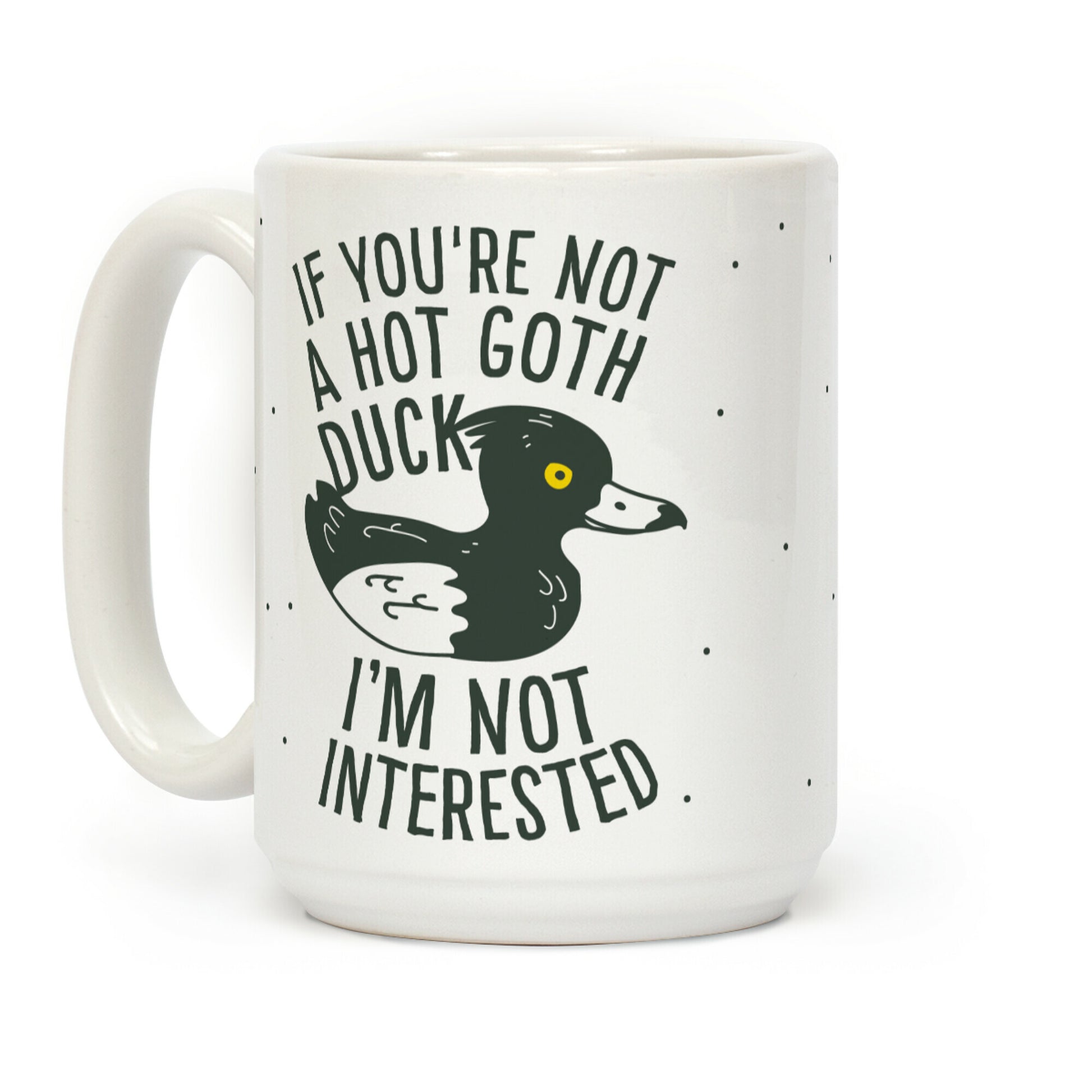 Hot Goth Duck Coffee Mug