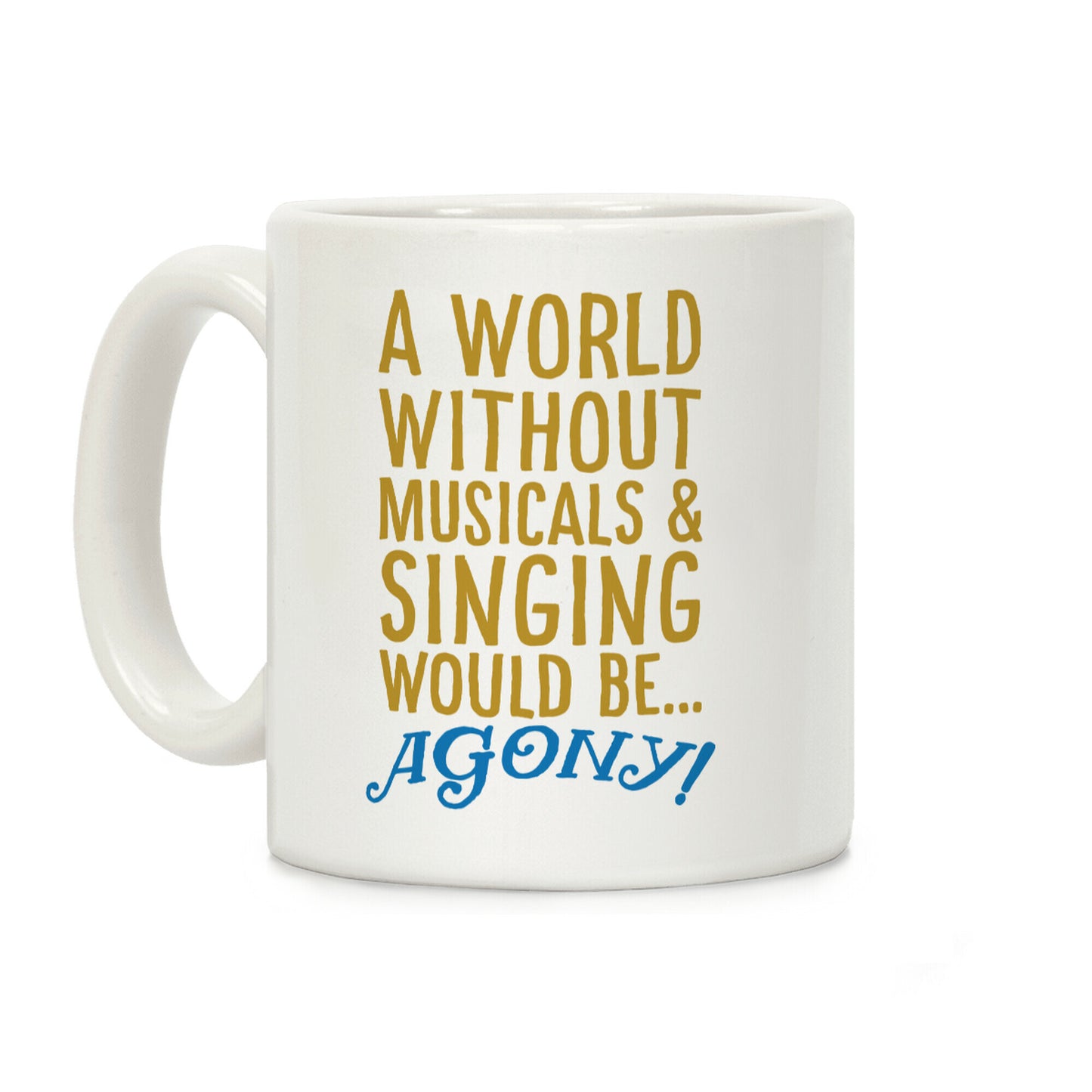 Agony Into The Woods Parody Coffee Mug