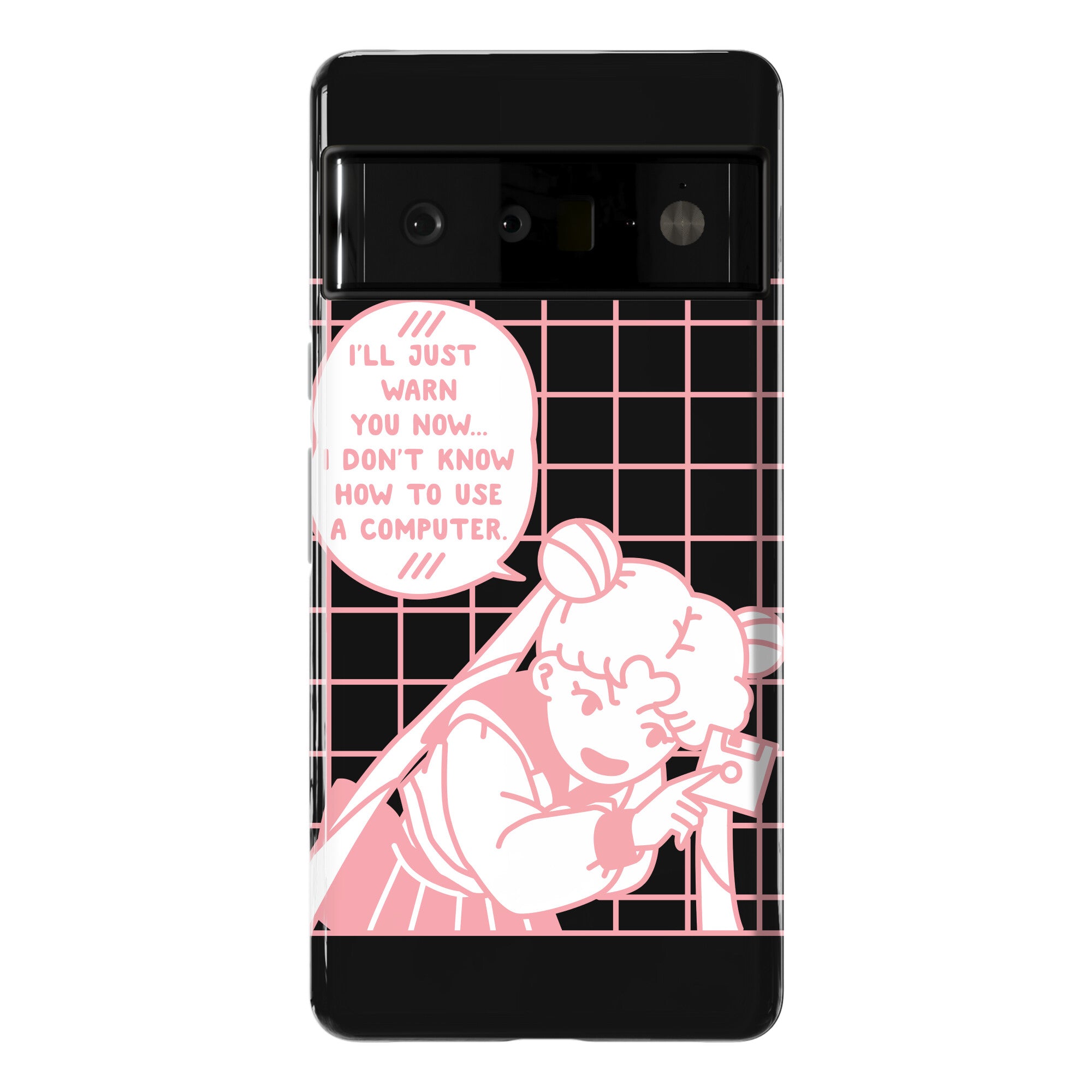 I Don't Know How To Use A Computer Sailor Moon Phone Case