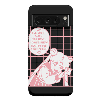 I Don't Know How To Use A Computer Sailor Moon Phone Case