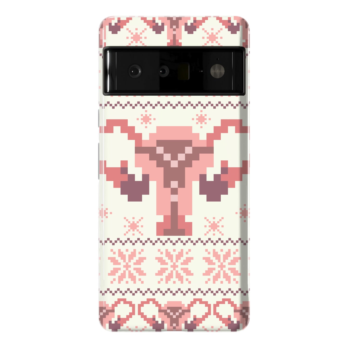 Uterus Sweater Pattern Phone Case