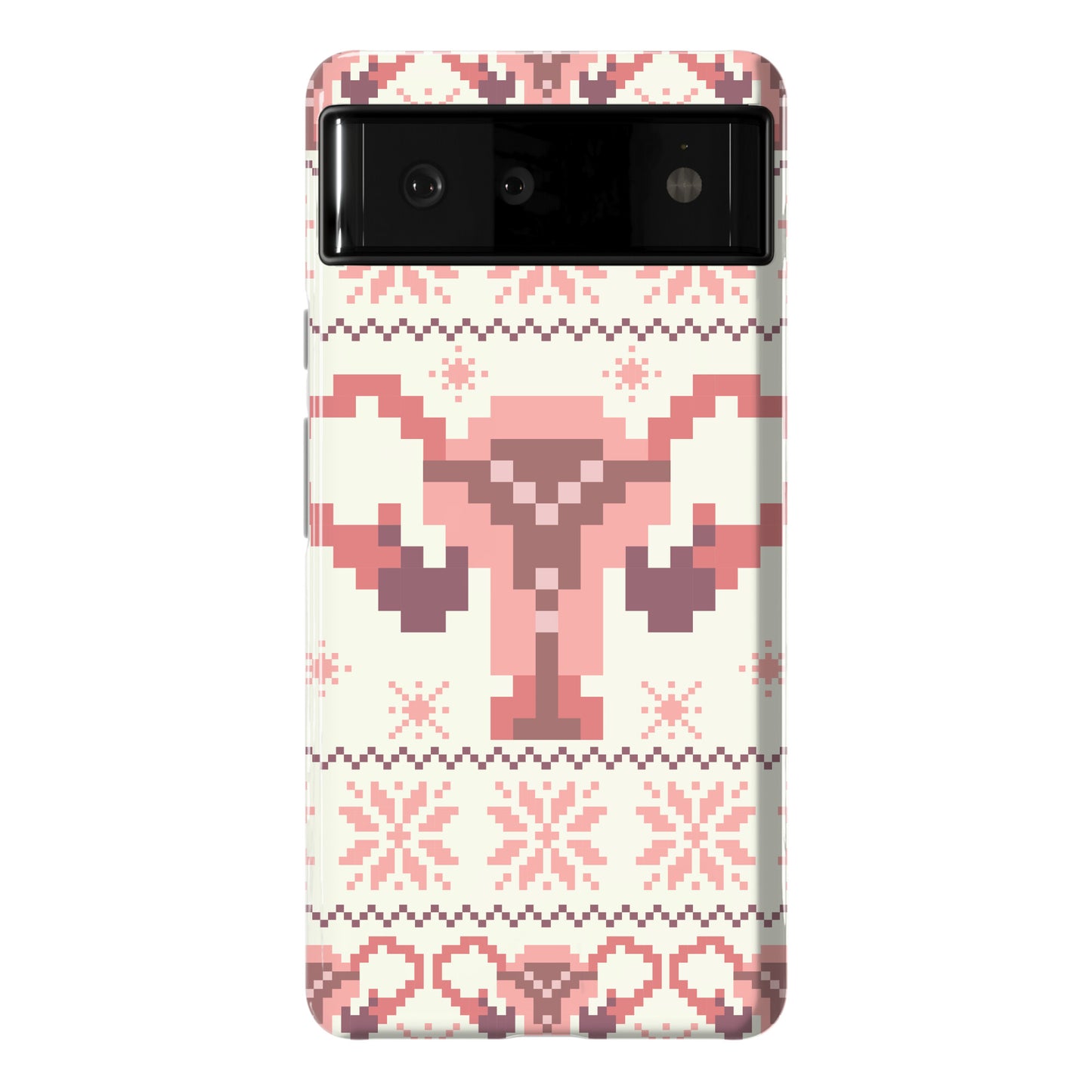 Uterus Sweater Pattern Phone Case
