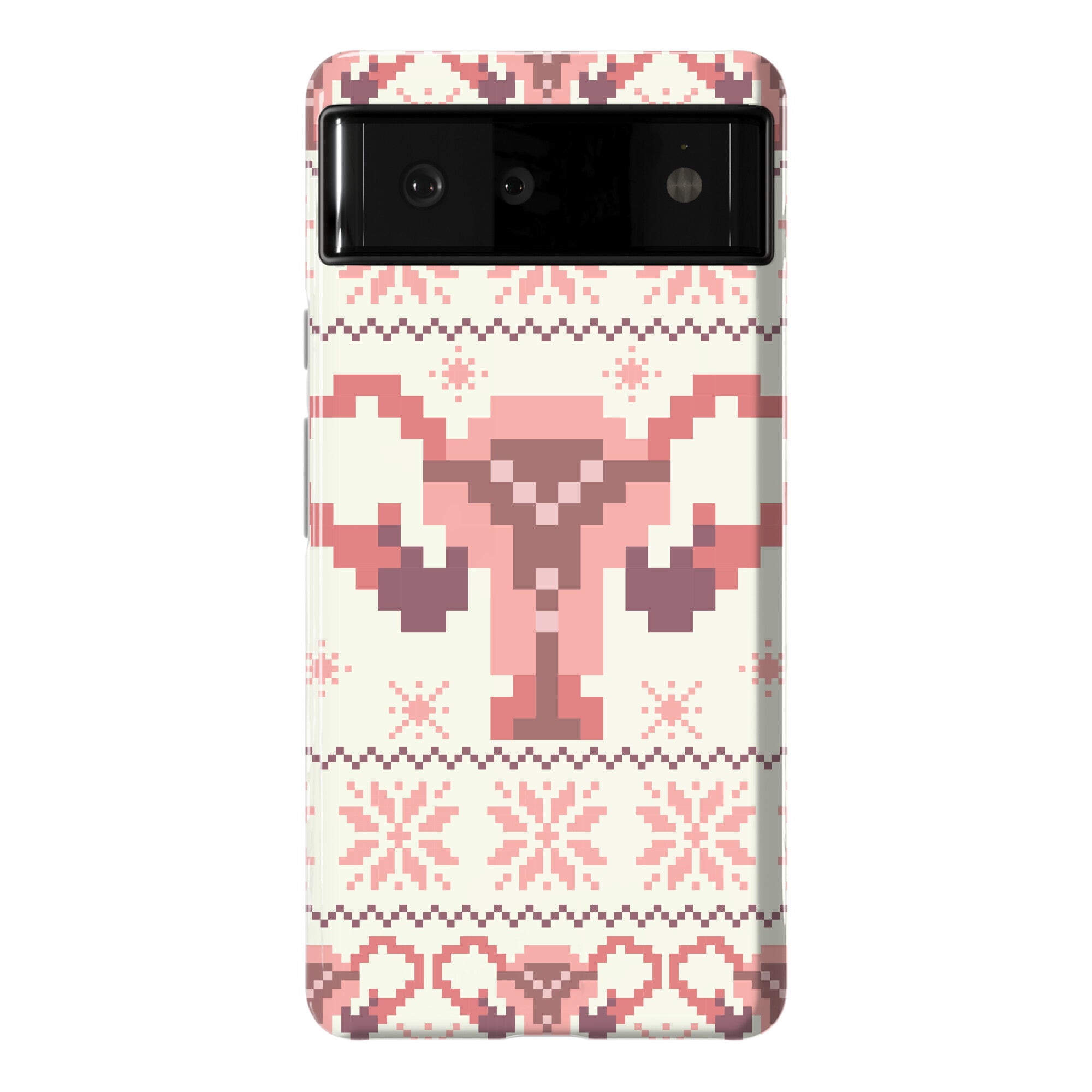 Uterus Sweater Pattern Phone Case