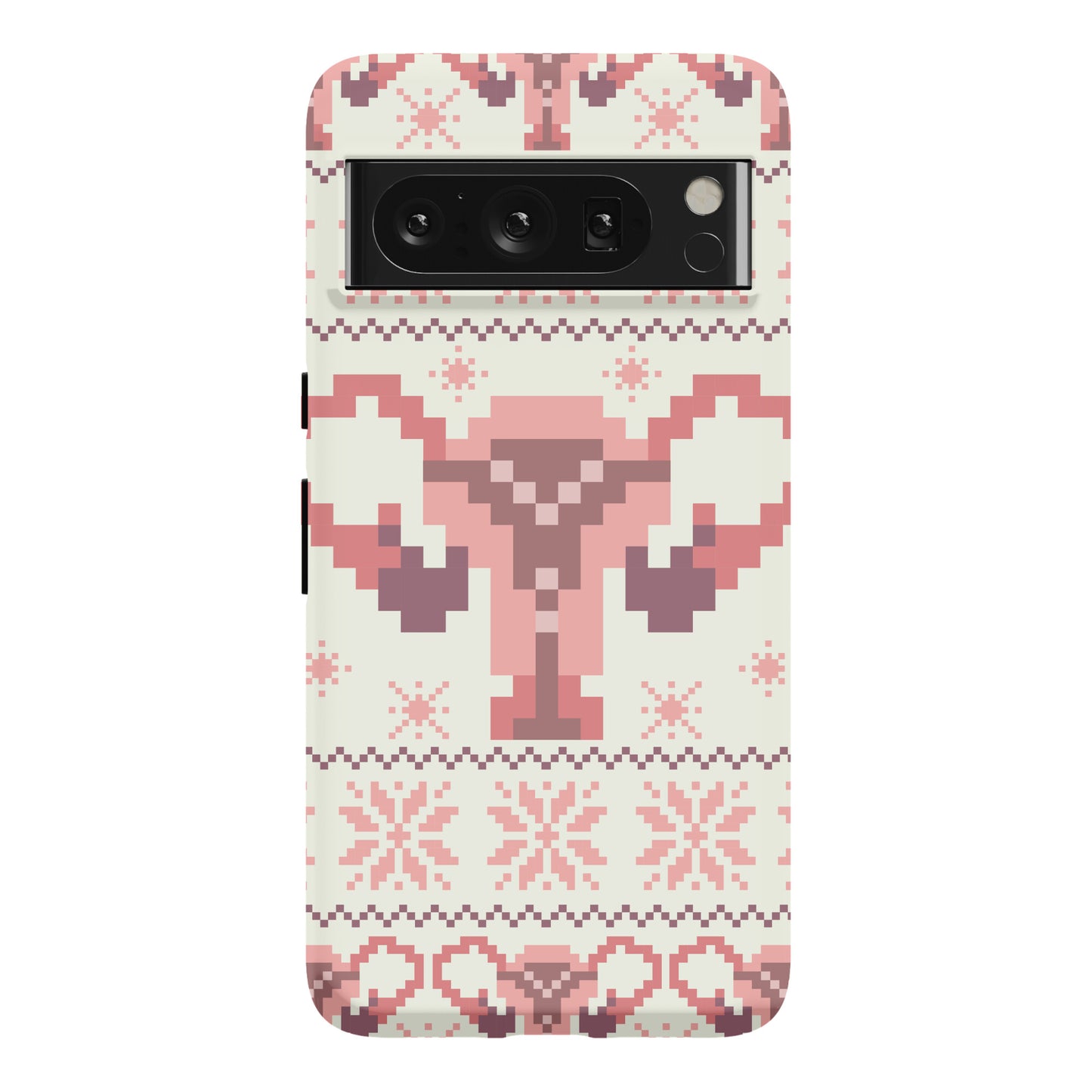 Uterus Sweater Pattern Phone Case