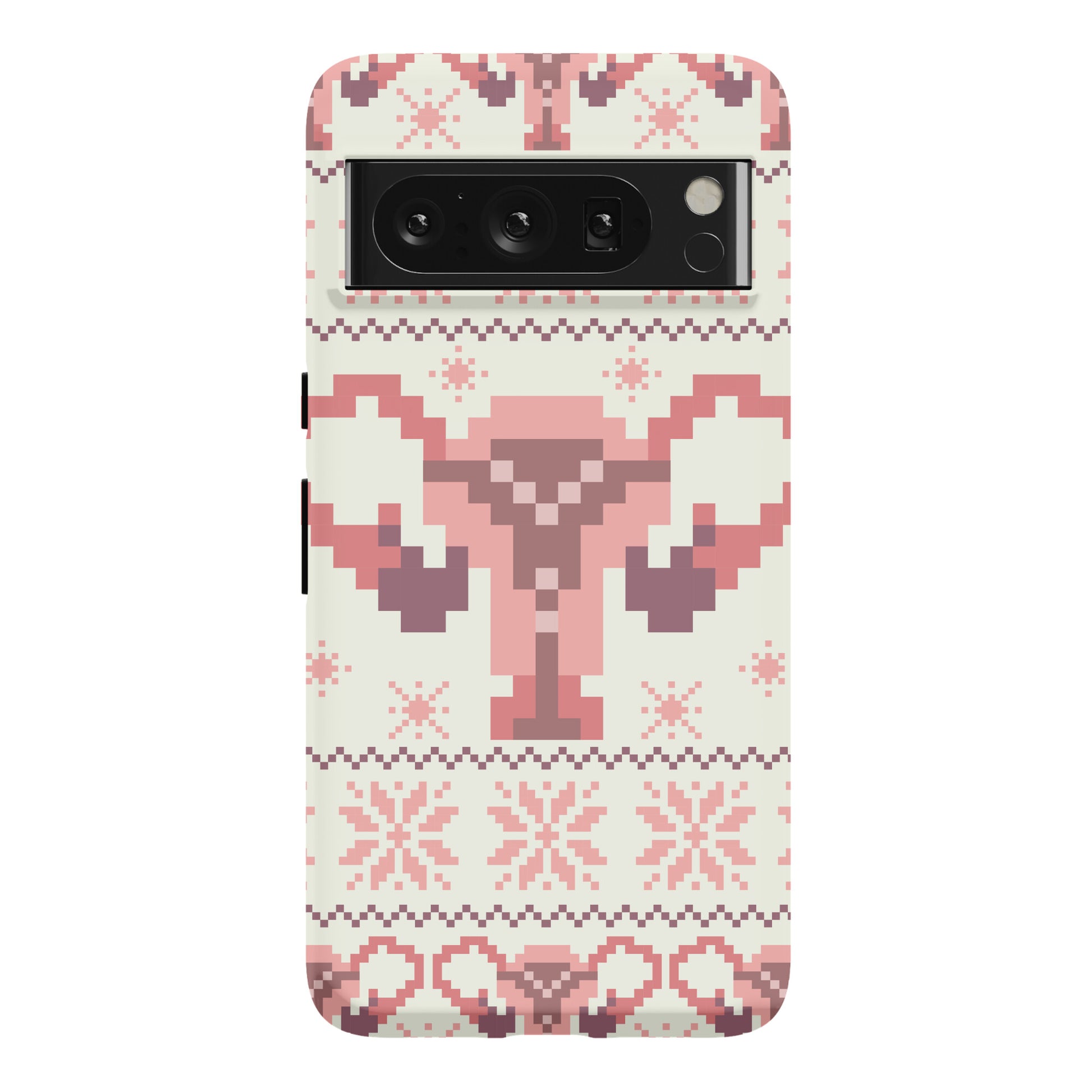 Uterus Sweater Pattern Phone Case