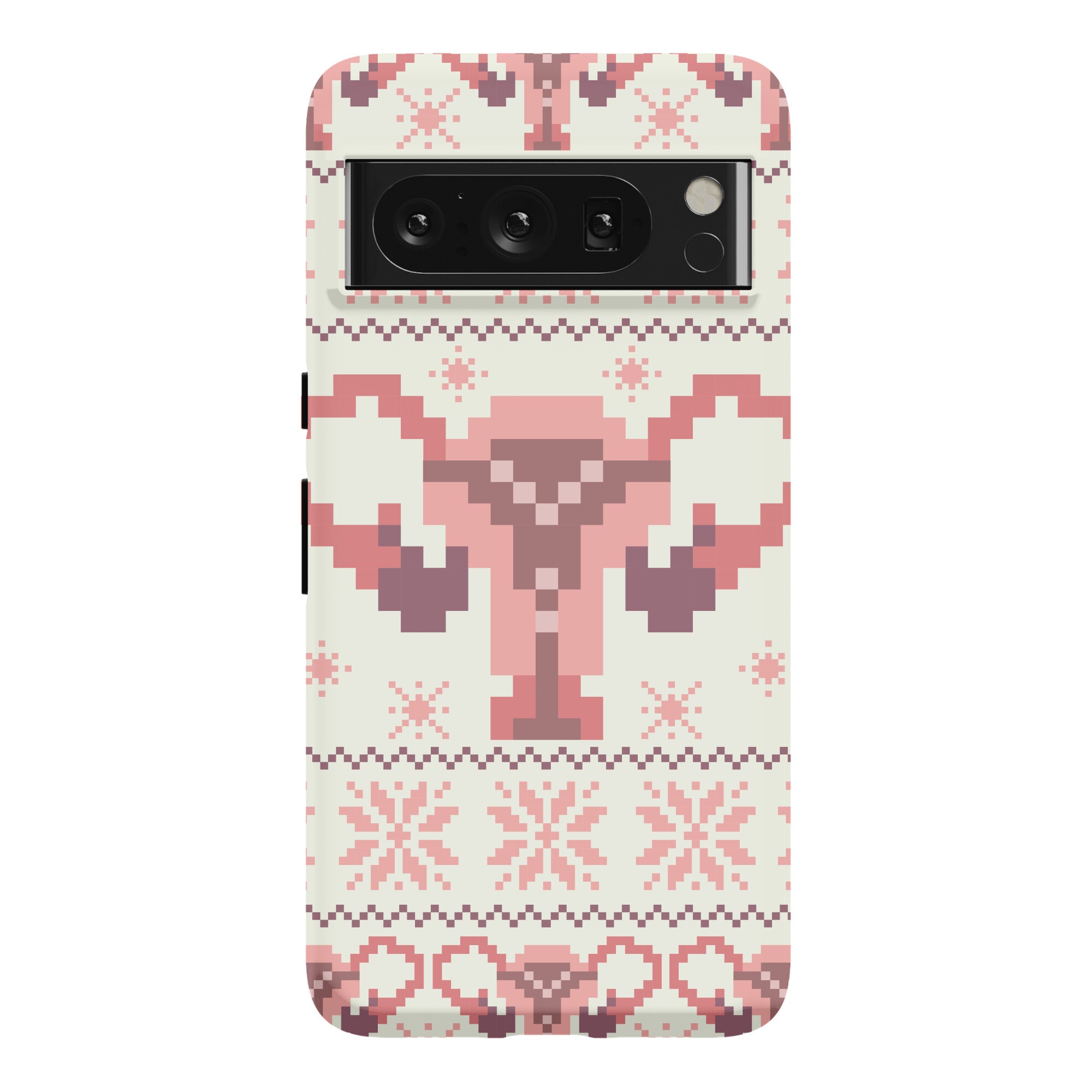 Uterus Sweater Pattern Phone Case
