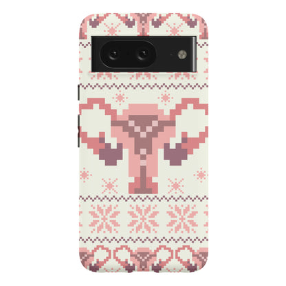 Uterus Sweater Pattern Phone Case