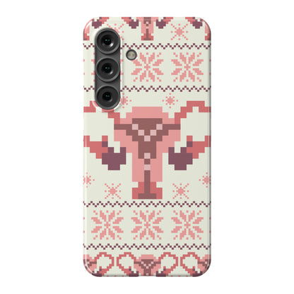 Uterus Sweater Pattern Phone Case