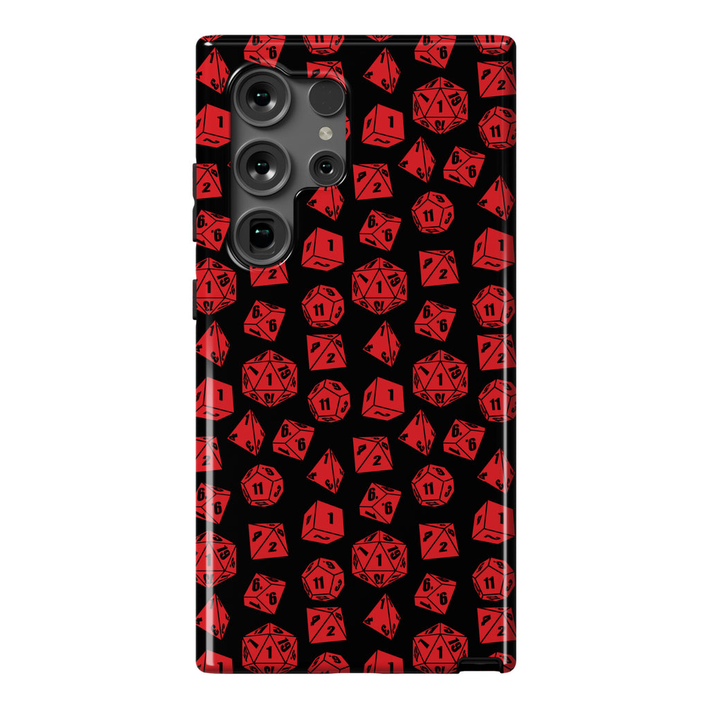 RPG Dice Pattern Phone Case