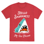 Hello Sharkness My Old Friend Unisex Triblend Tee