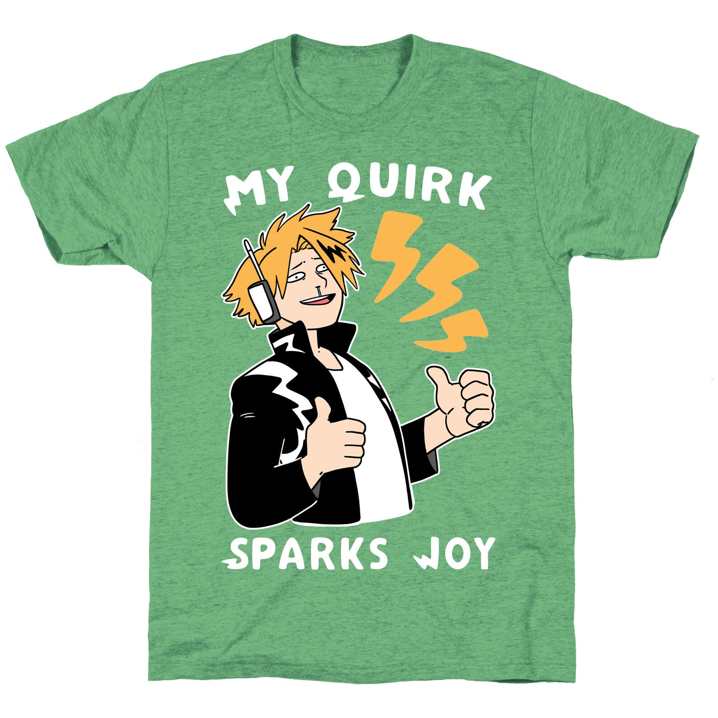 My Quirk Sparks Joy Unisex Triblend Tee