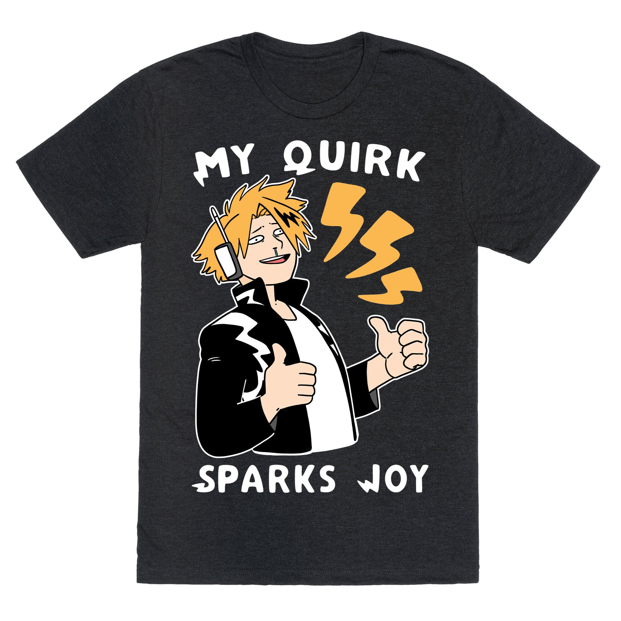 My Quirk Sparks Joy Unisex Triblend Tee