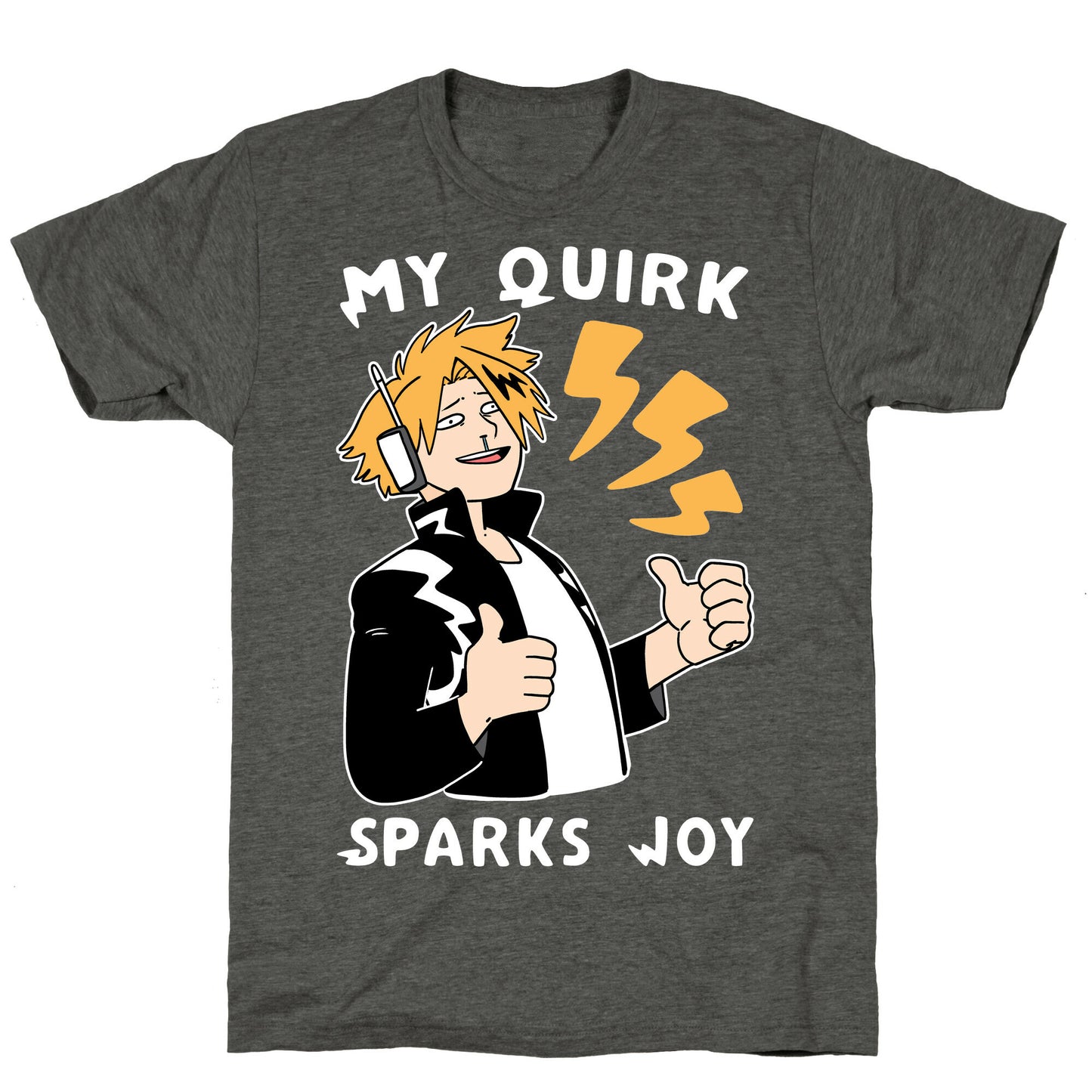 My Quirk Sparks Joy Unisex Triblend Tee