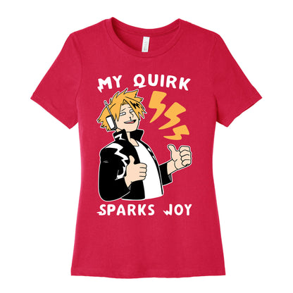 My Quirk Sparks Joy Women's Cotton Tee