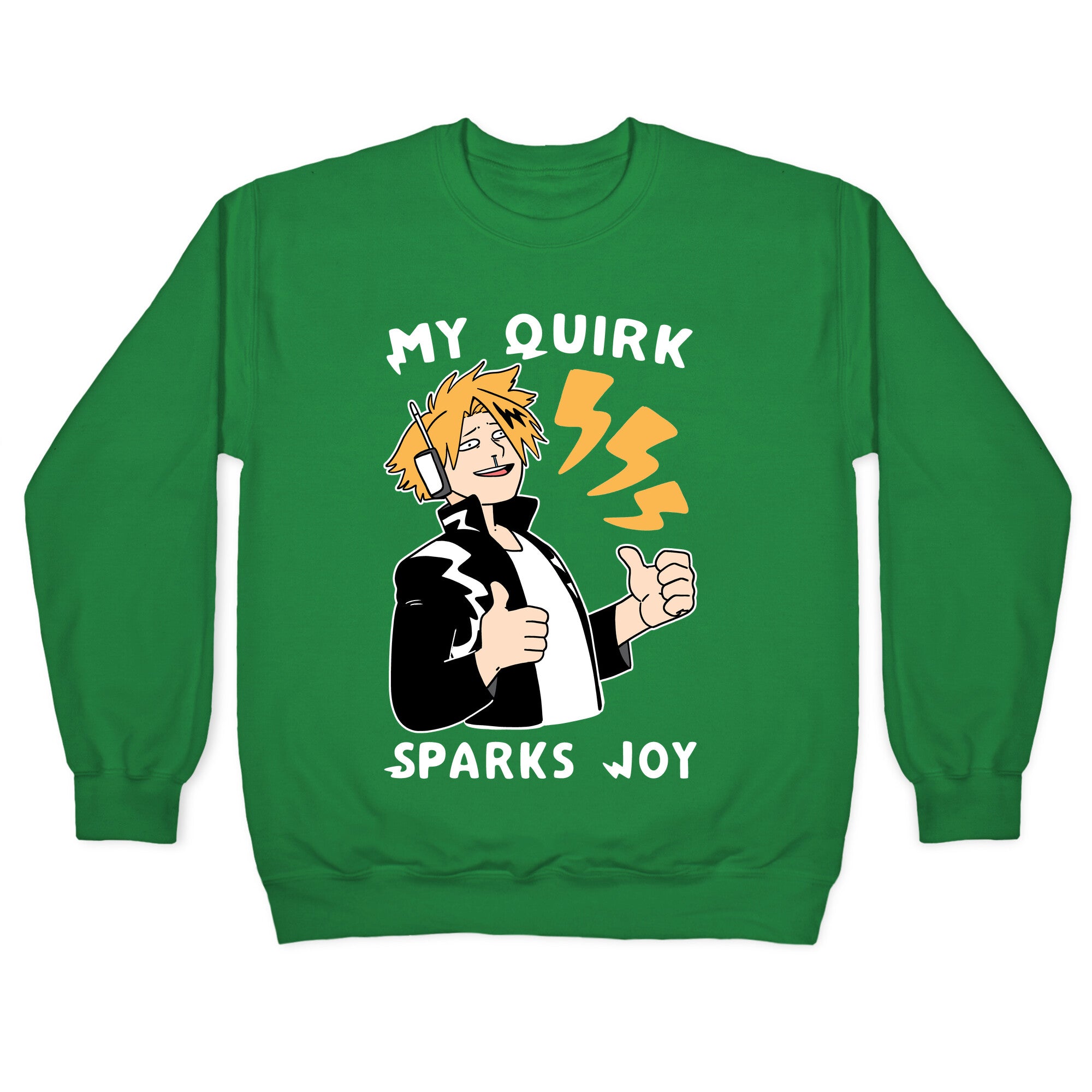 My Quirk Sparks Joy Crewneck Sweatshirt