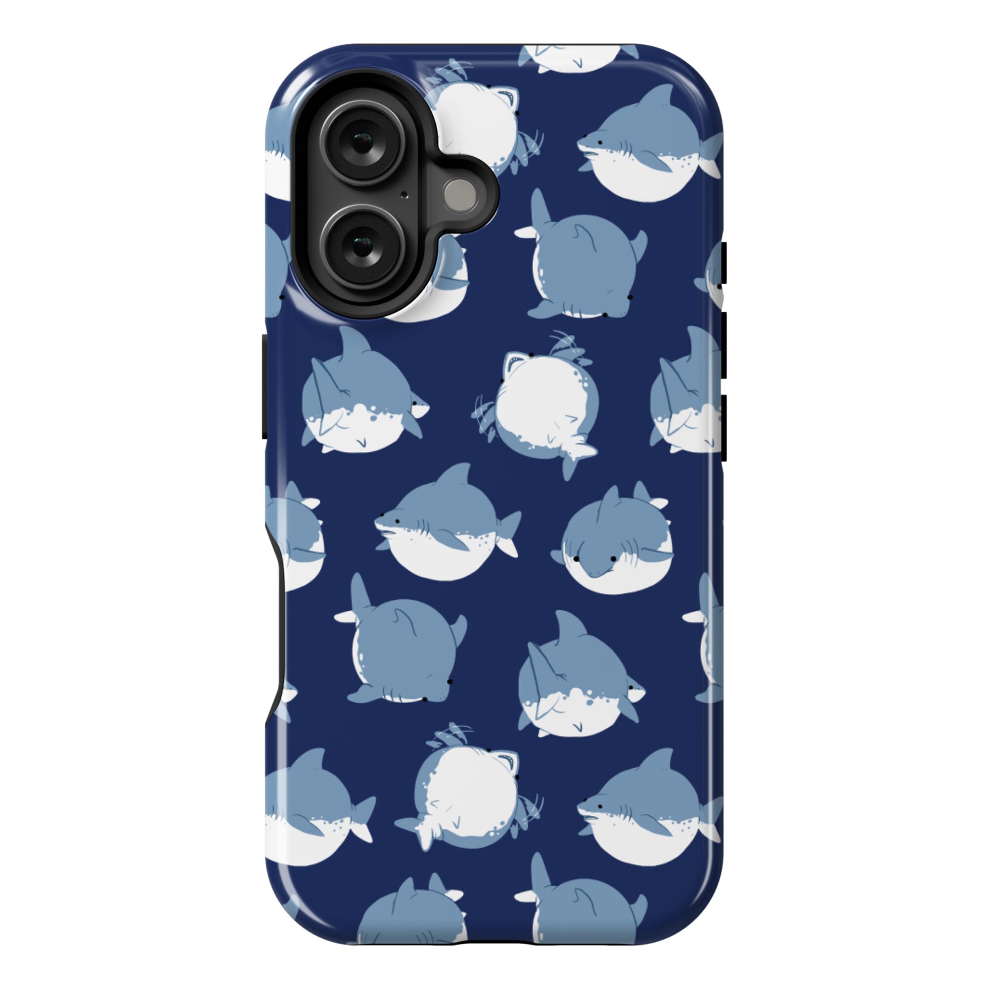 Fat Shark Pattern Phone Case