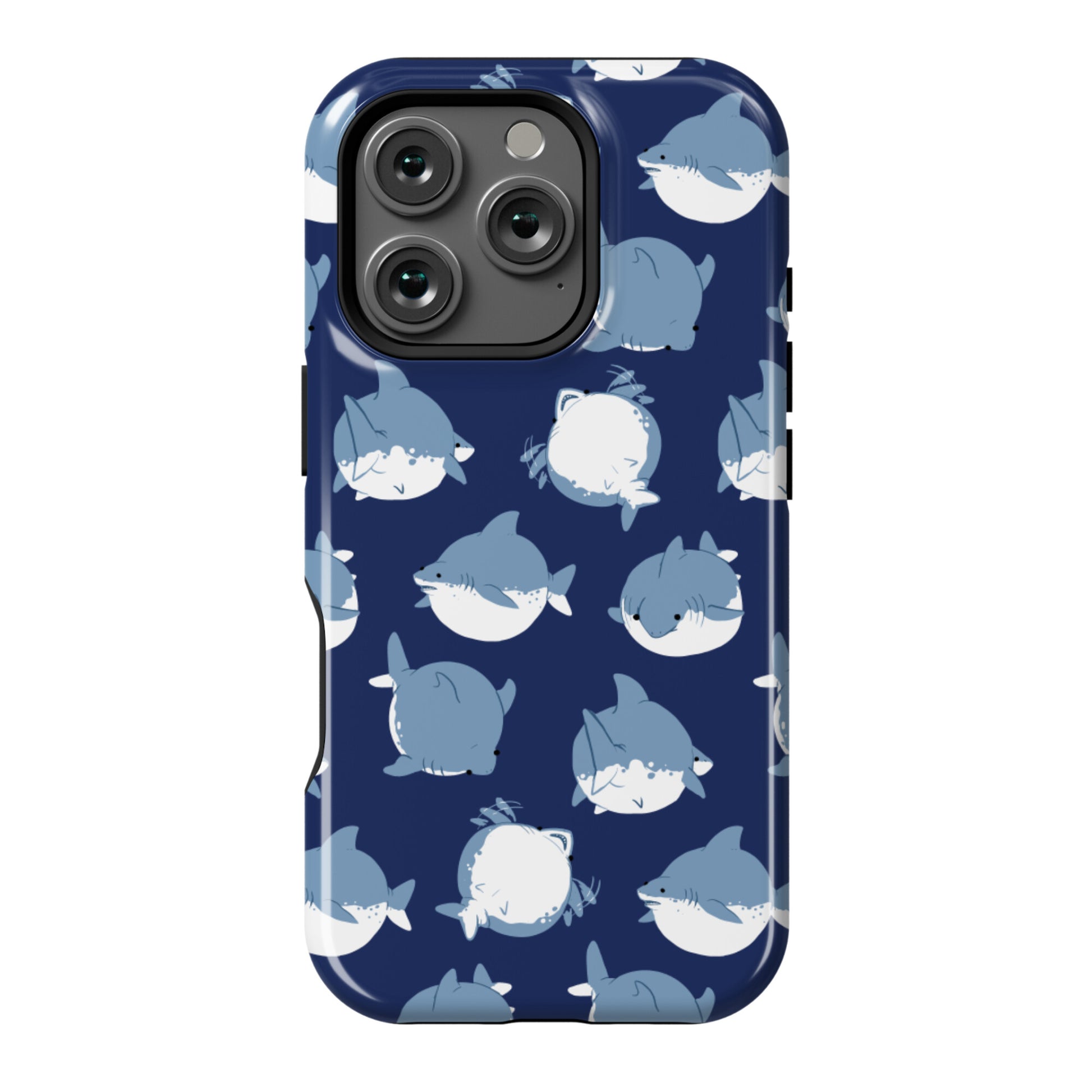 Fat Shark Pattern Phone Case