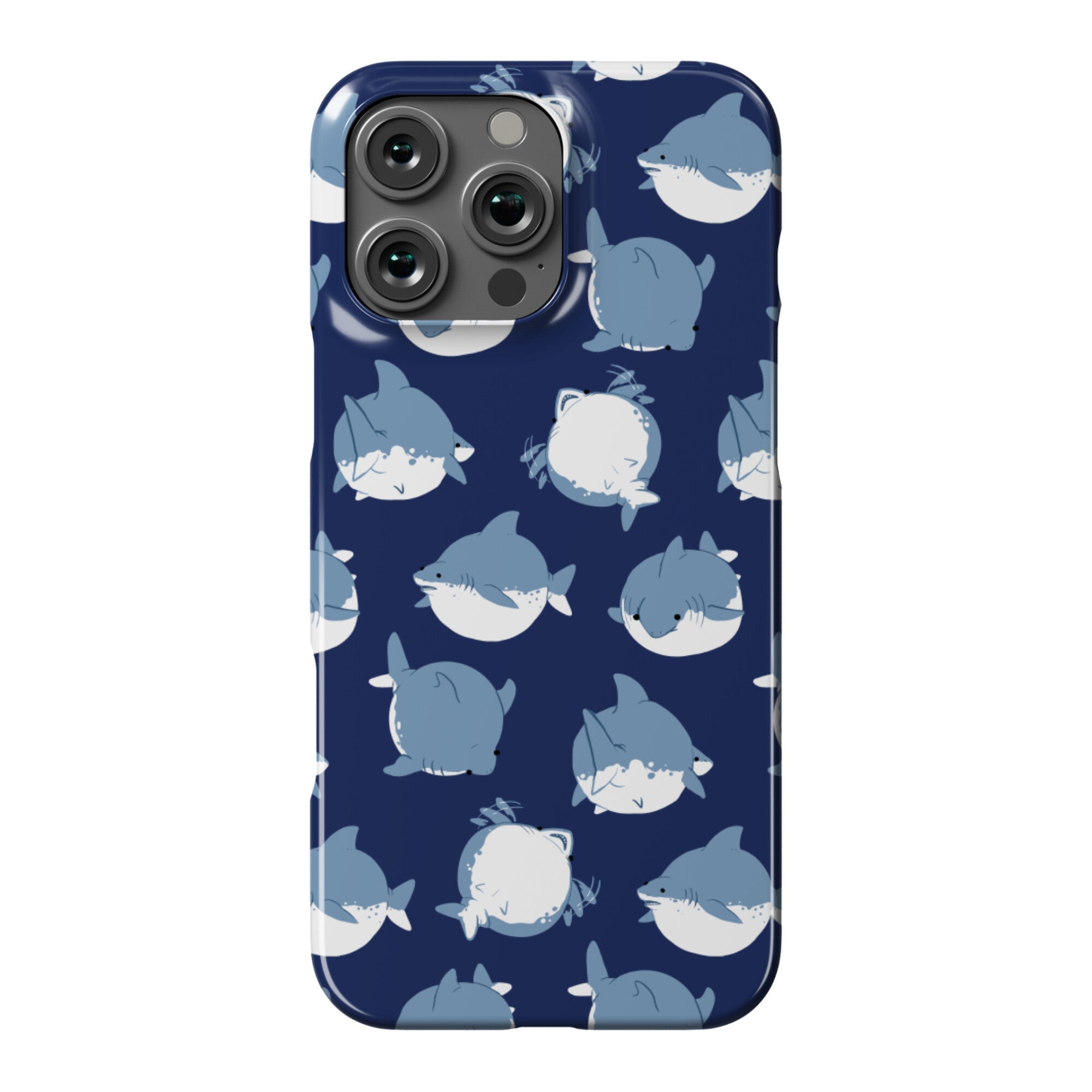 Fat Shark Pattern Phone Case