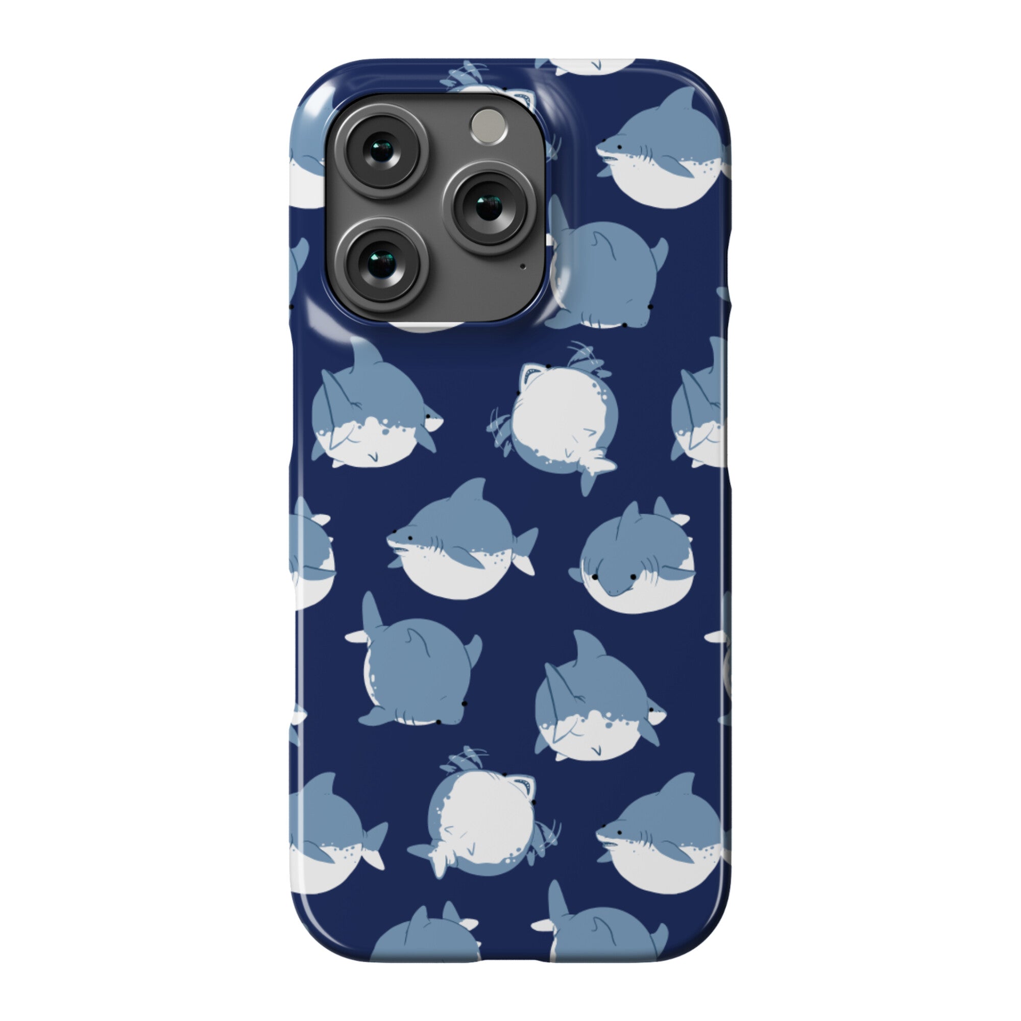 Fat Shark Pattern Phone Case