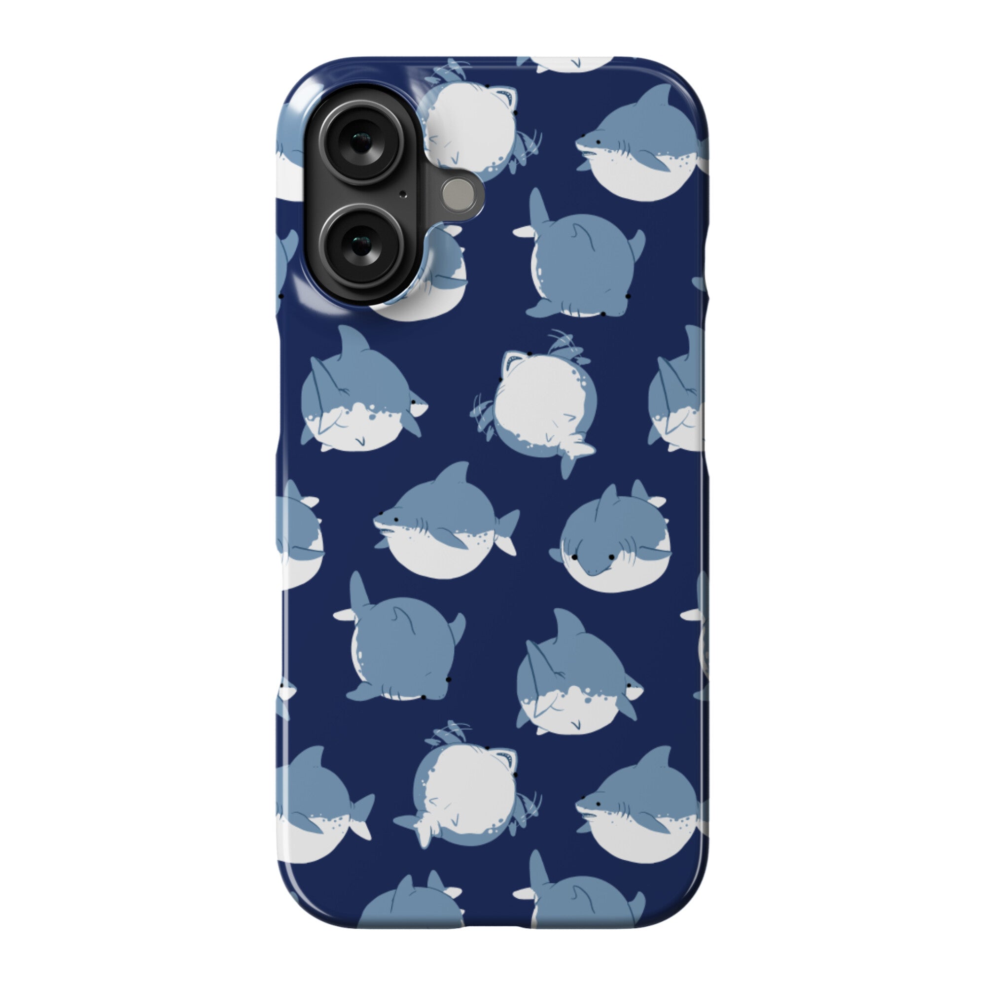 Fat Shark Pattern Phone Case